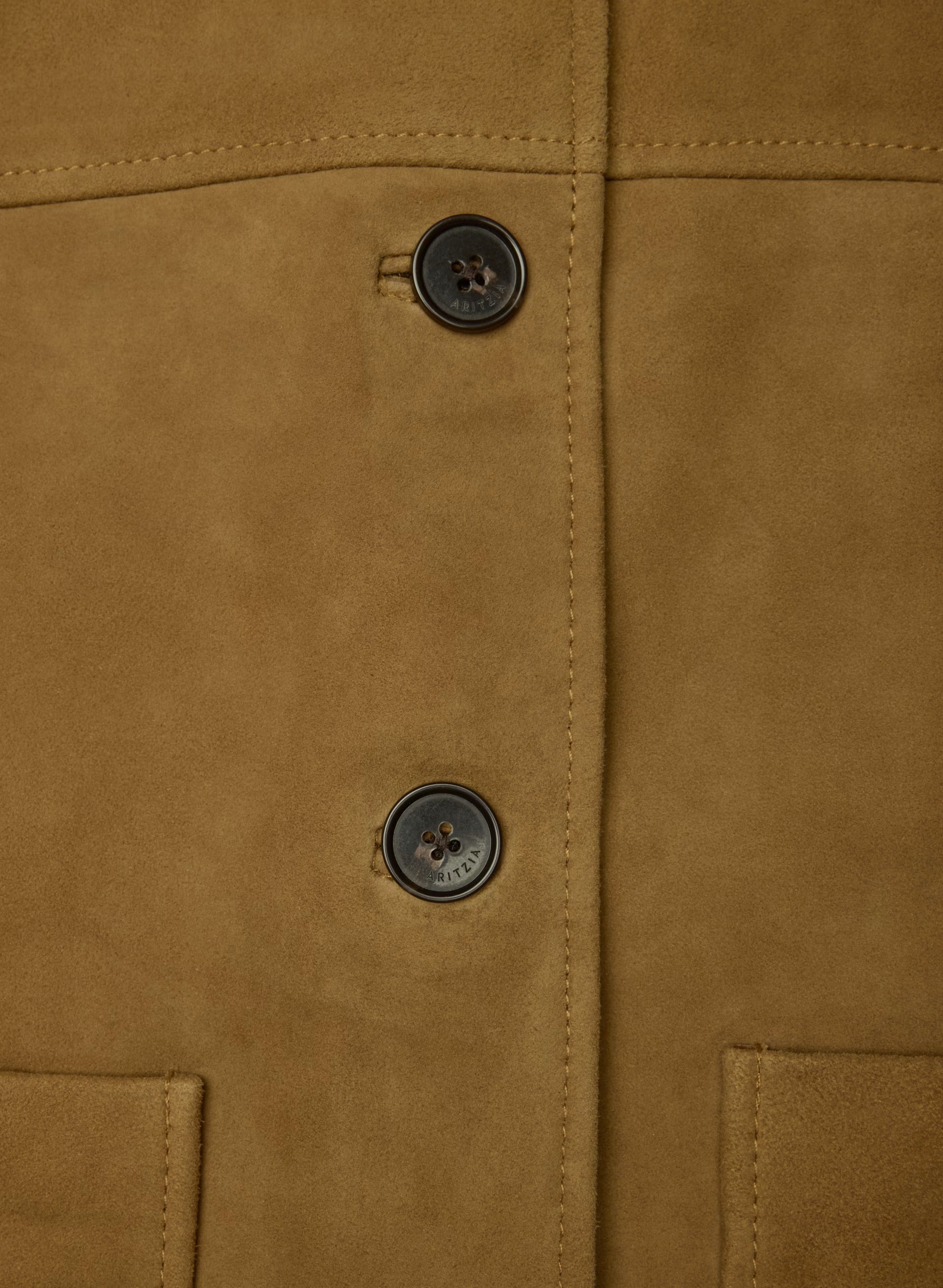 Tori Jacket - Suede - CORTADO CAMEL