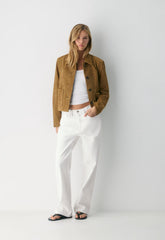Tori Jacket - Suede - CORTADO CAMEL