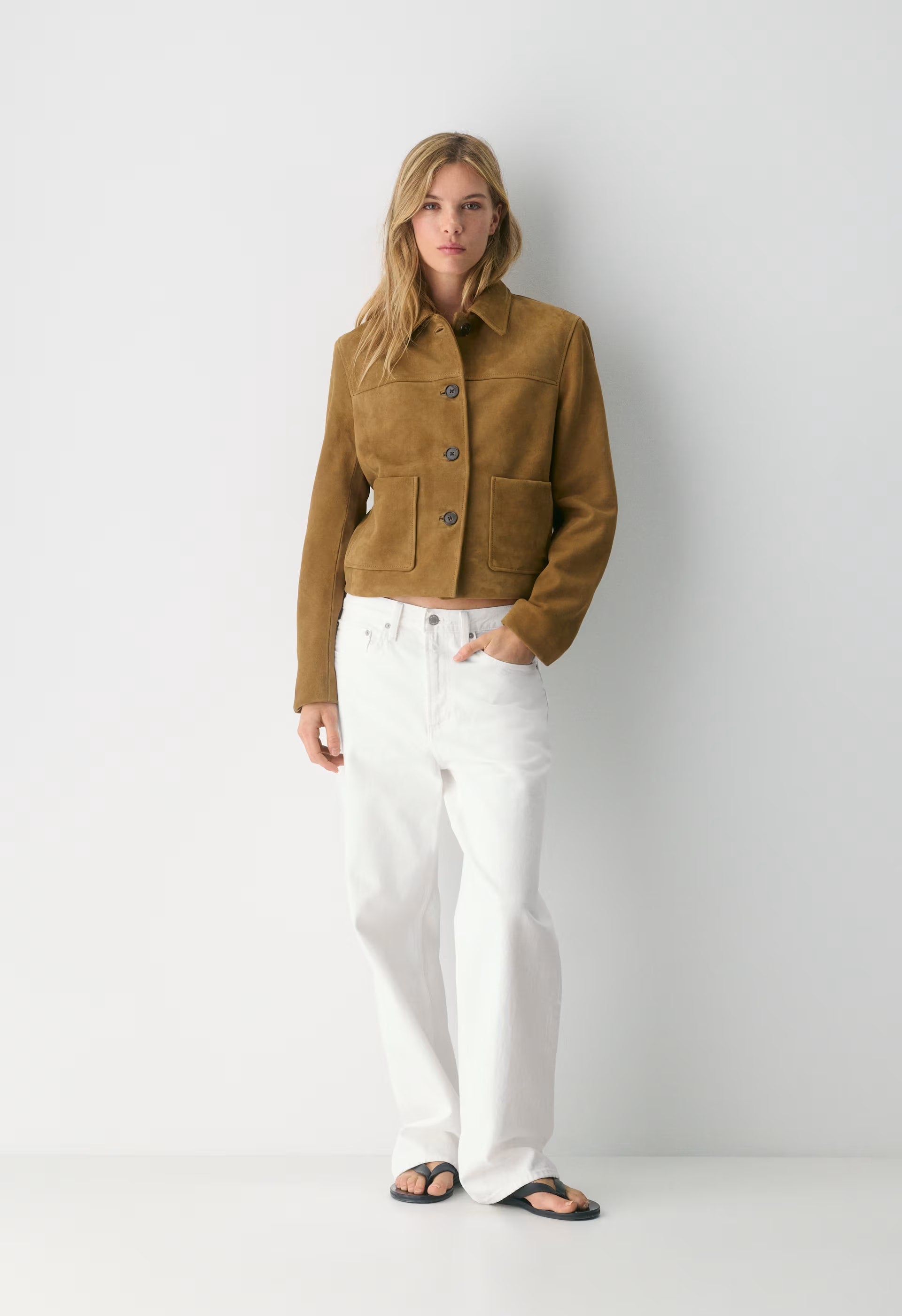 Tori Jacket - Suede - CORTADO CAMEL