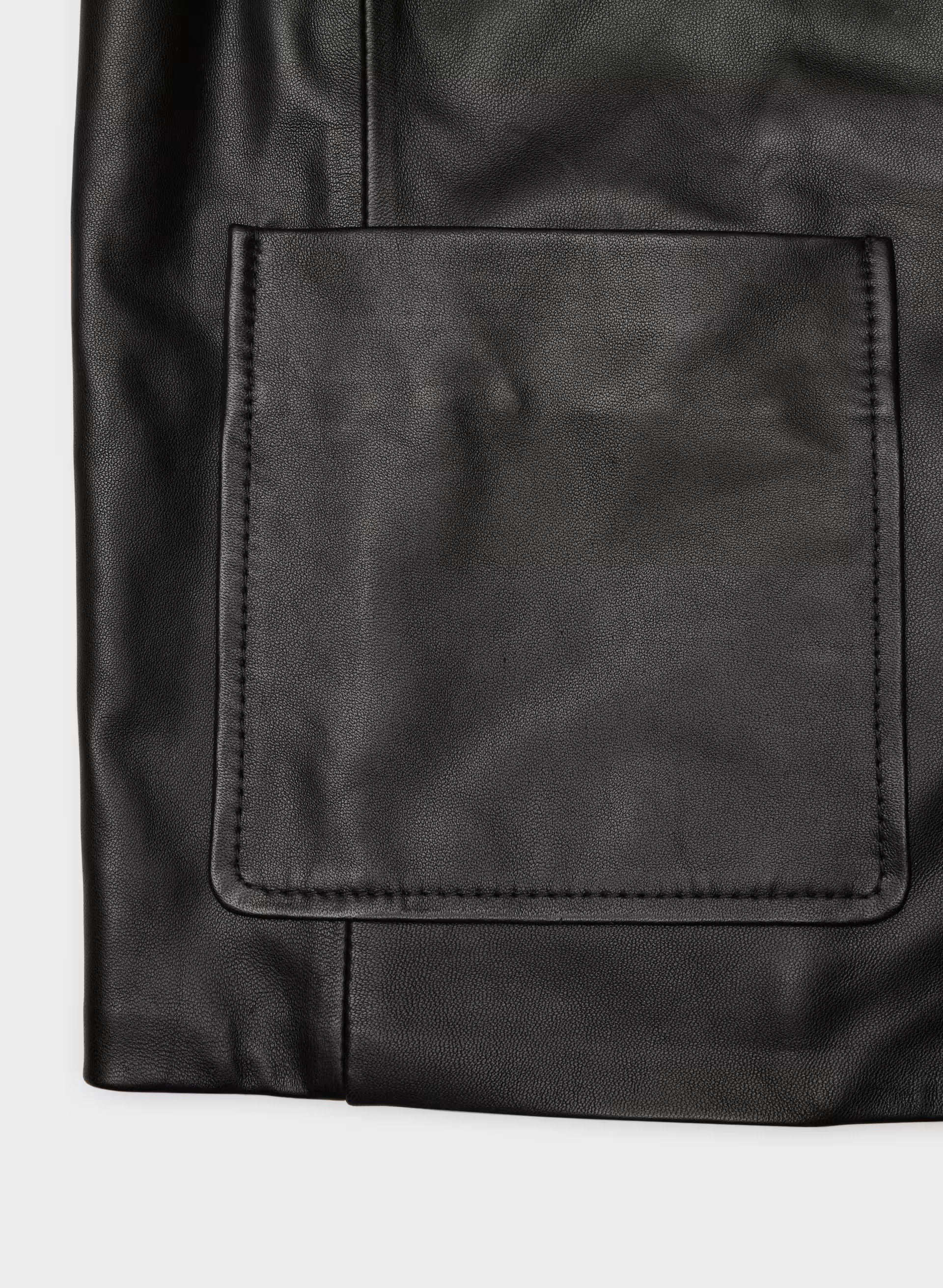 Tori Jacket - Leather - BLACK