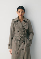 The Finch Trench Coat - City Twill - WSHRT CK ND TP/ANS BRN