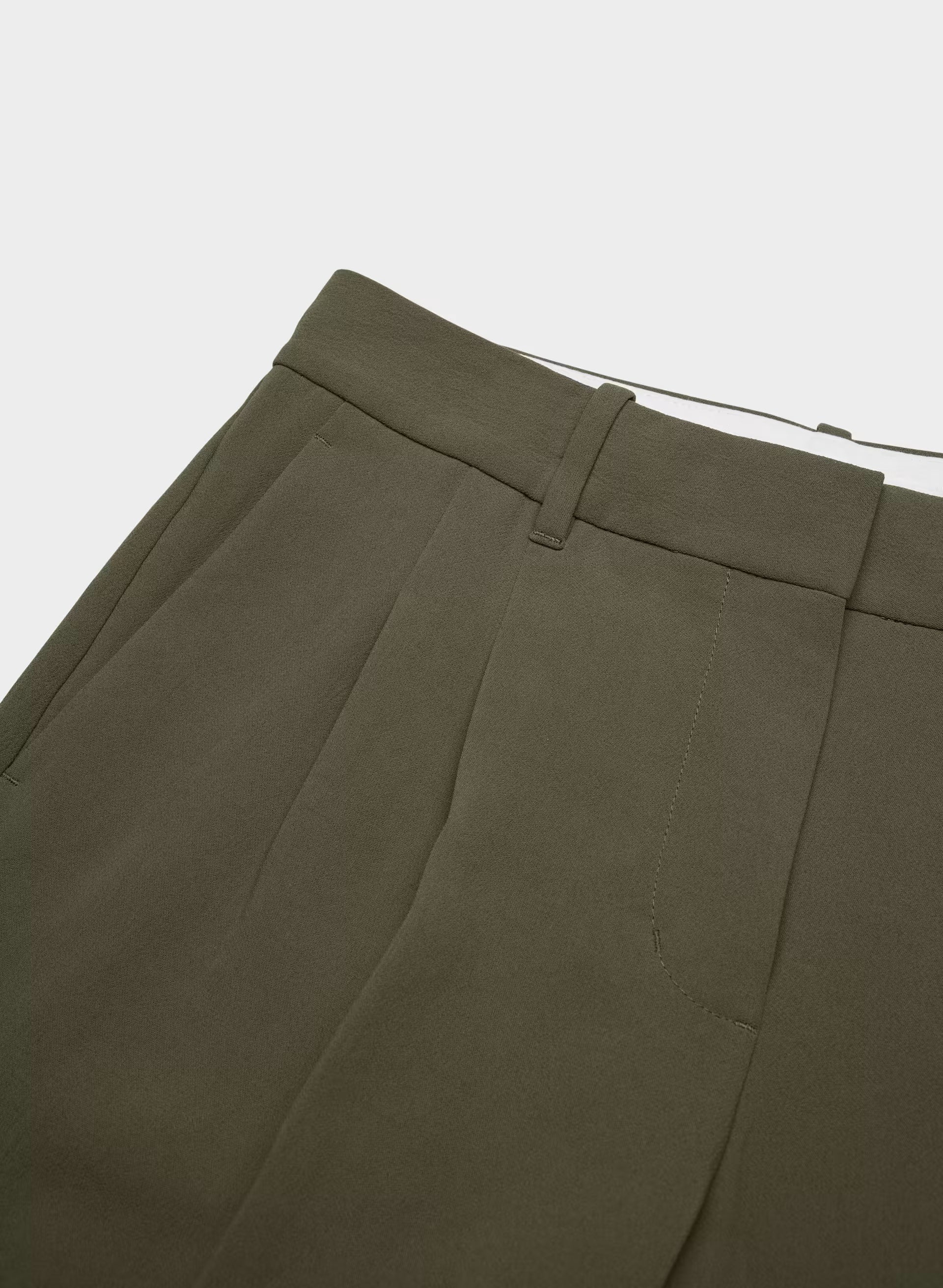 The Effortless Pant™ Lo-Rise - Crepette™ - DARK OLIVE