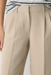 The Effortless Pant™ Lo-Rise - Crepette™ - MARCONA BEIGE