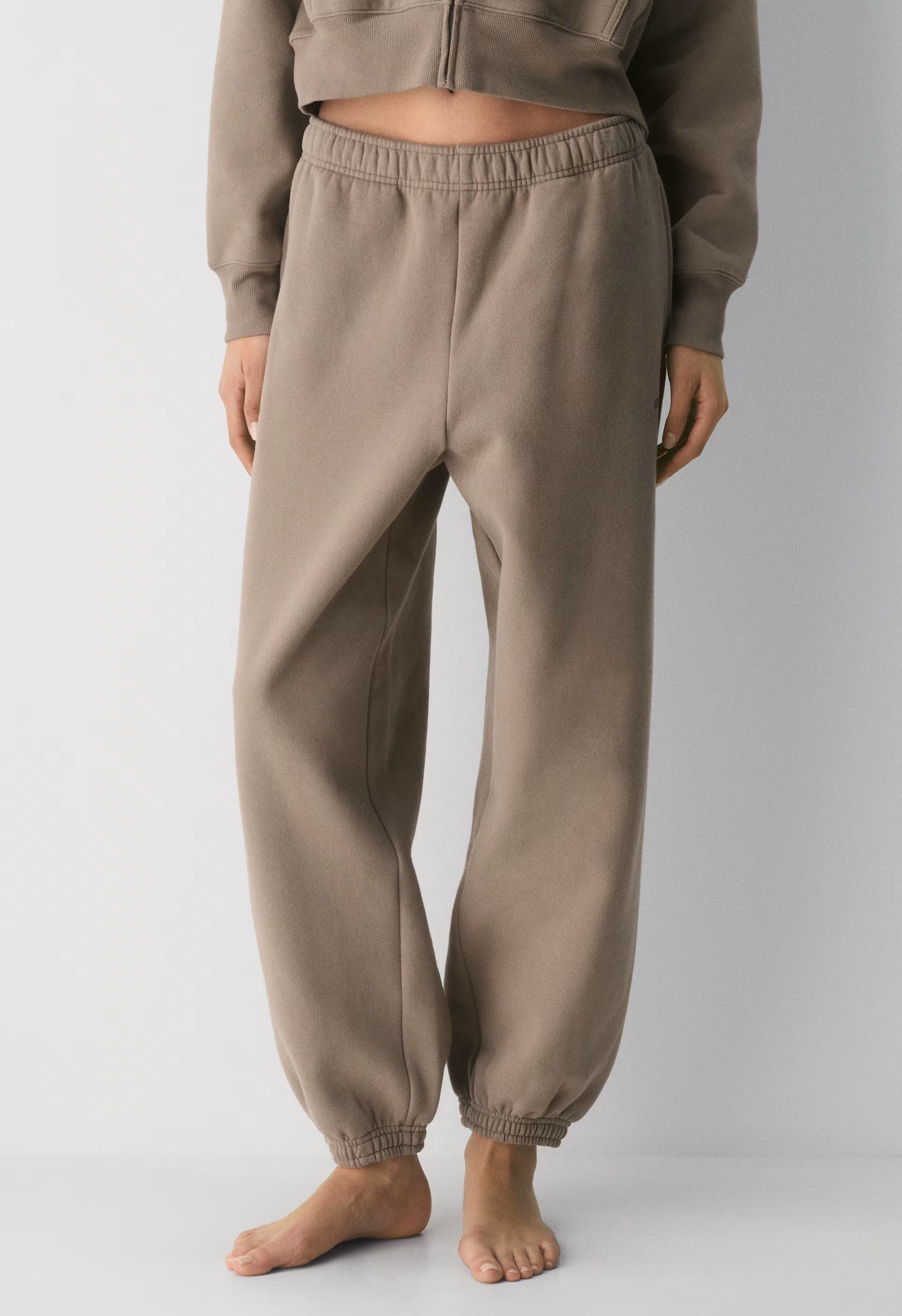 Cozy Sweatfleece Mega Jogger - NOMAD TAUPE