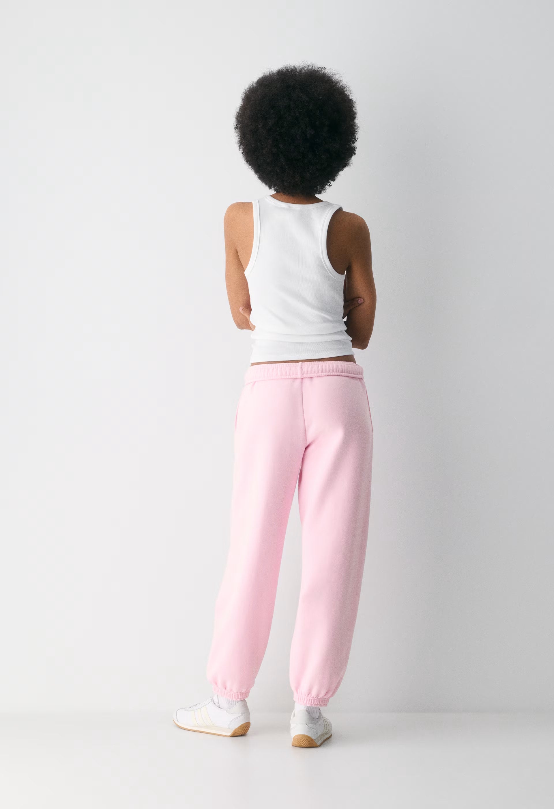 Cozy Sweatfleece Mega Jogger - MILKSHAKE PINK
