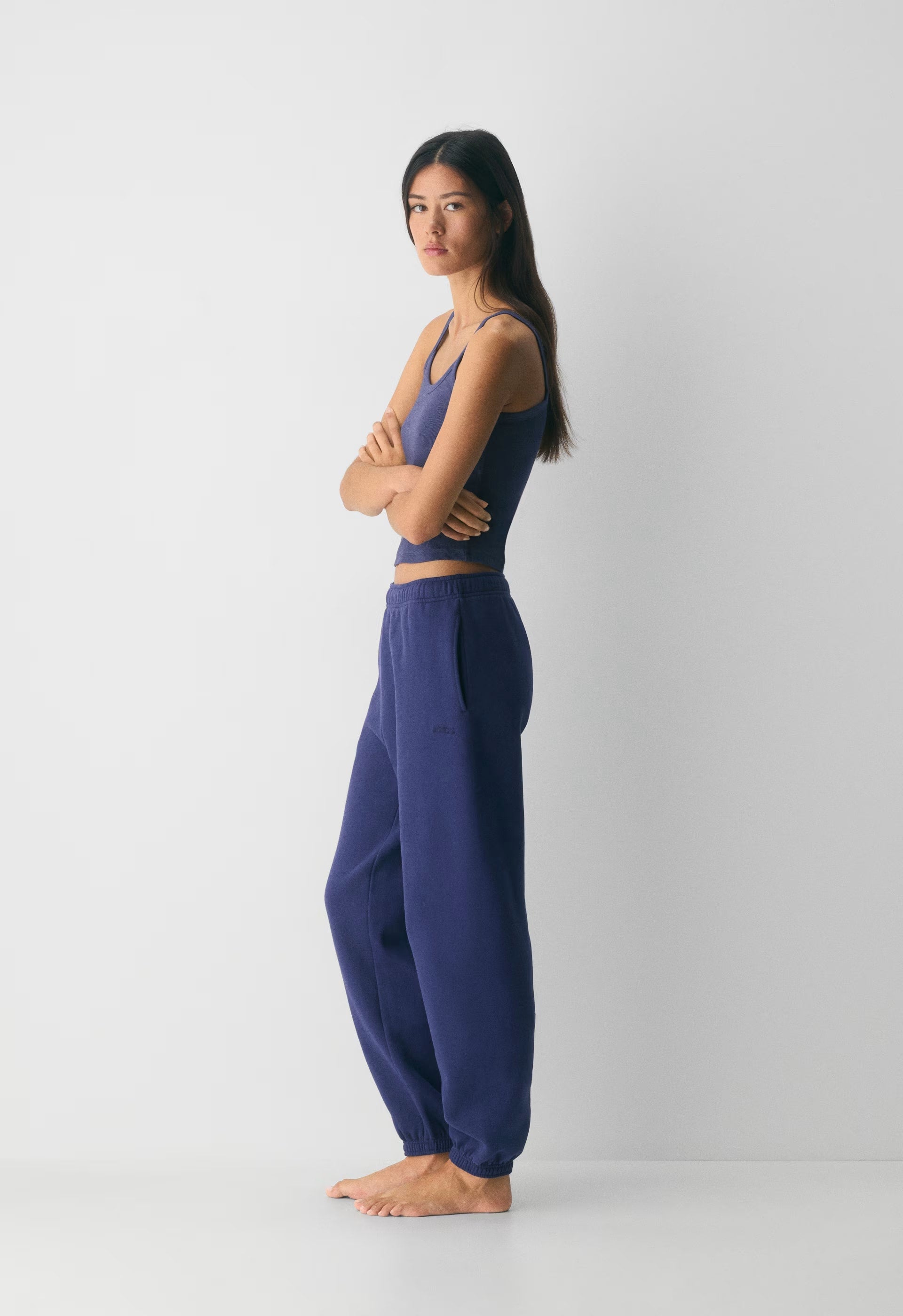 Cozy Sweatfleece Mega Jogger - HARBOUR NAVY