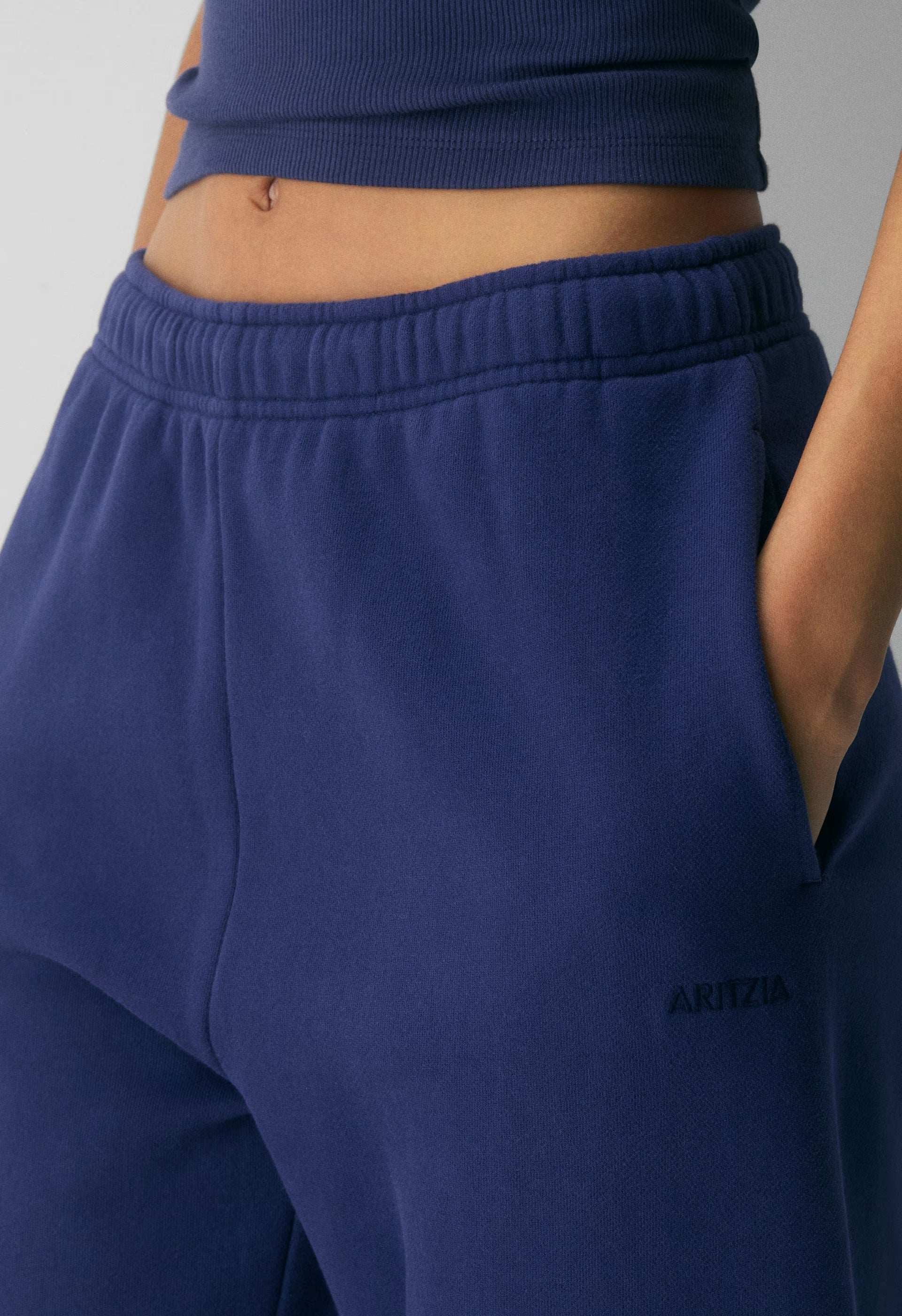 Cozy Sweatfleece Mega Jogger - HARBOUR NAVY