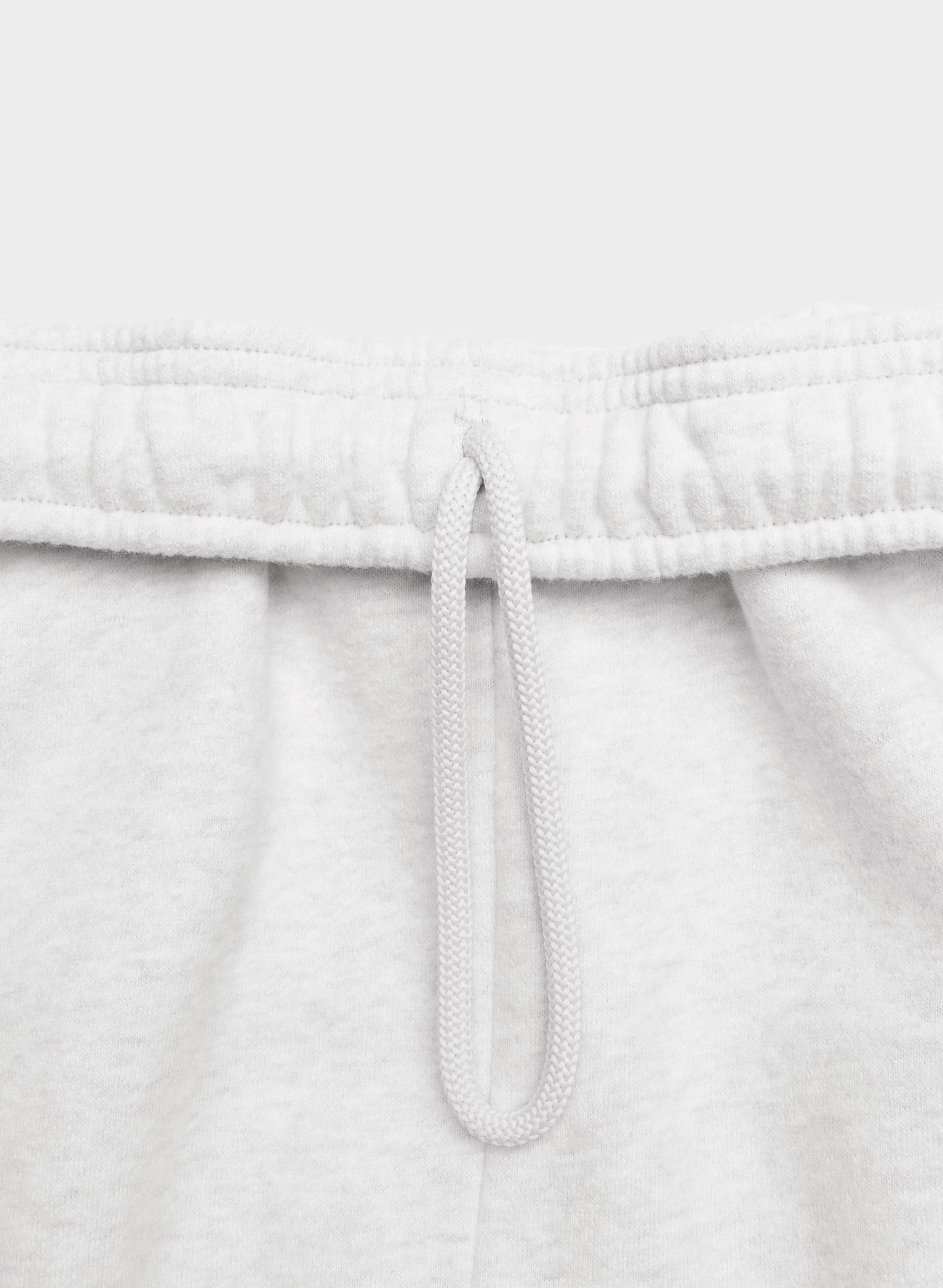 Cozy Sweatfleece Mega Jogger - HEATHER CLOUD WHITE