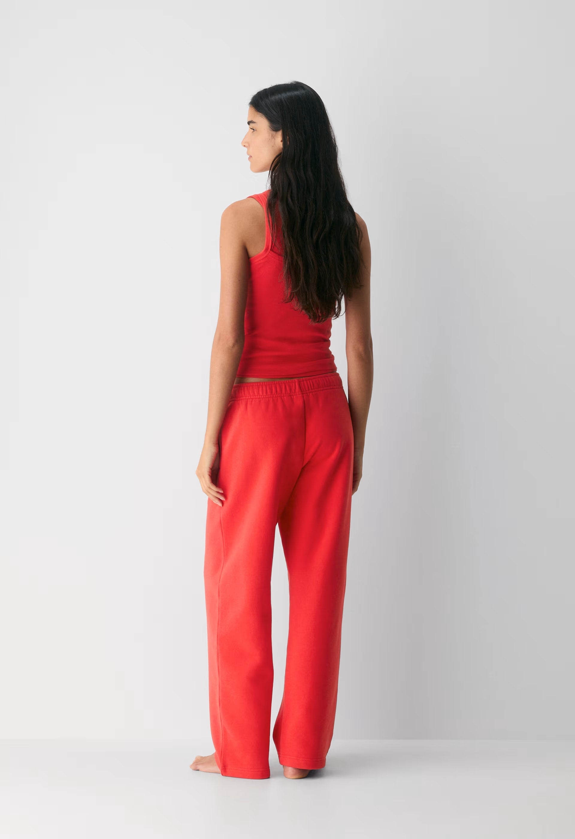 Cozy Sweatfleece Mega Straight™ Sweatpant - CHERRYBOMB RED