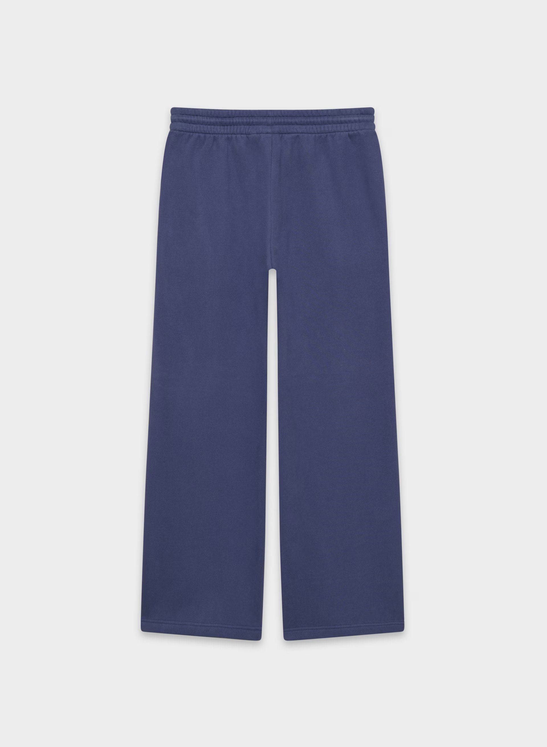 Cozy Sweatfleece Boyfriend Wide Sweatpant - HARBOUR NAVY