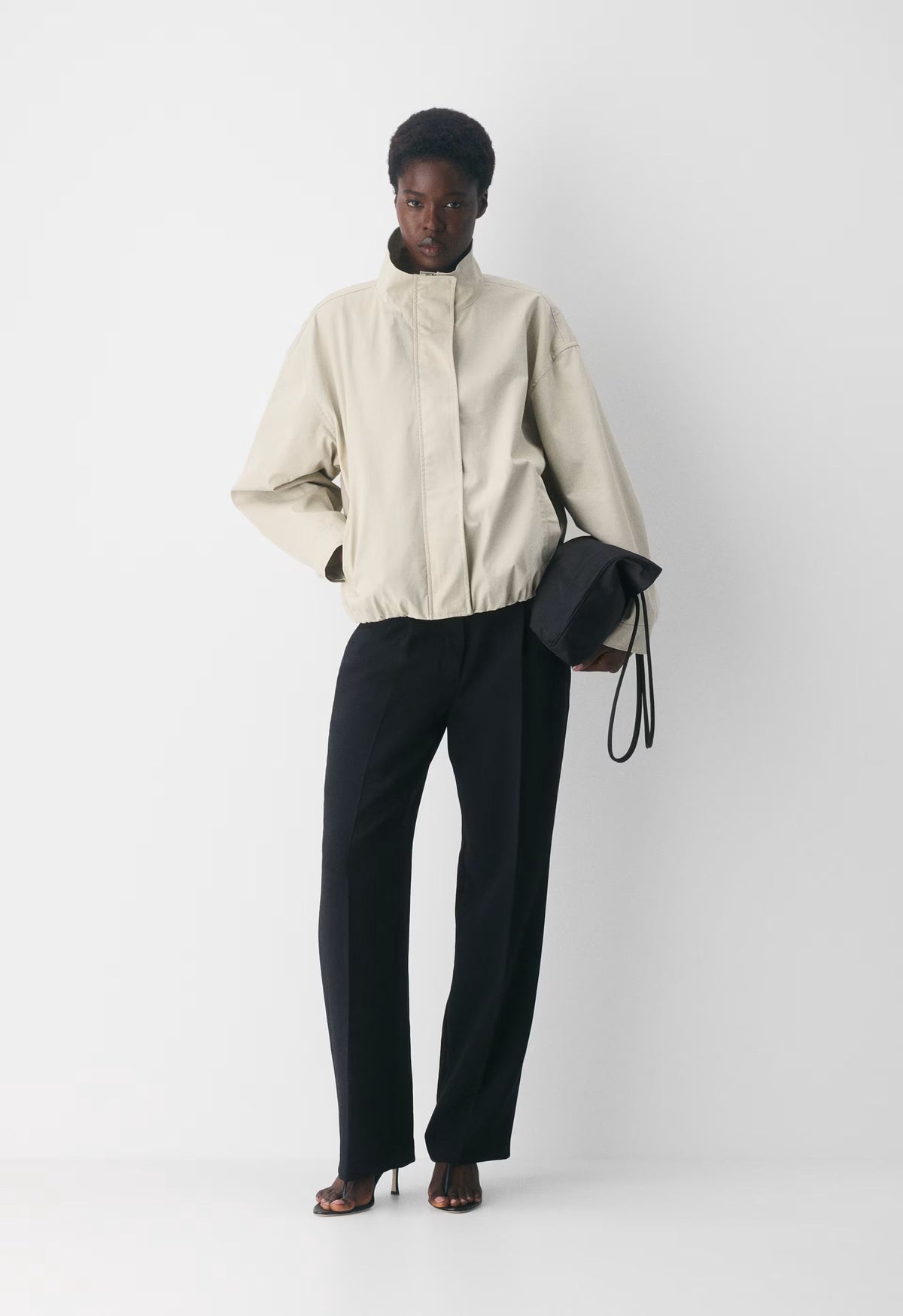 The Effortless Pant™ Curve-Fit - Crepette™ - BLACK