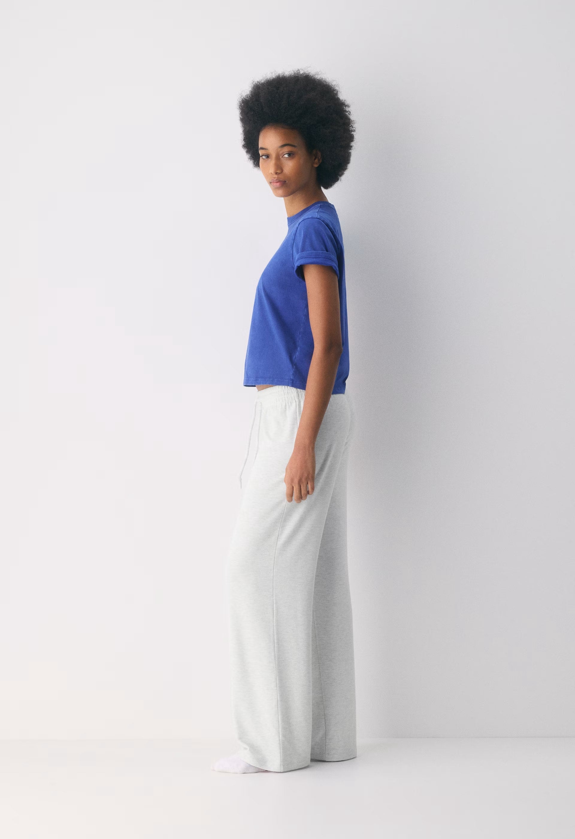 Recharge Pant - HEATHER CLOUD WHITE