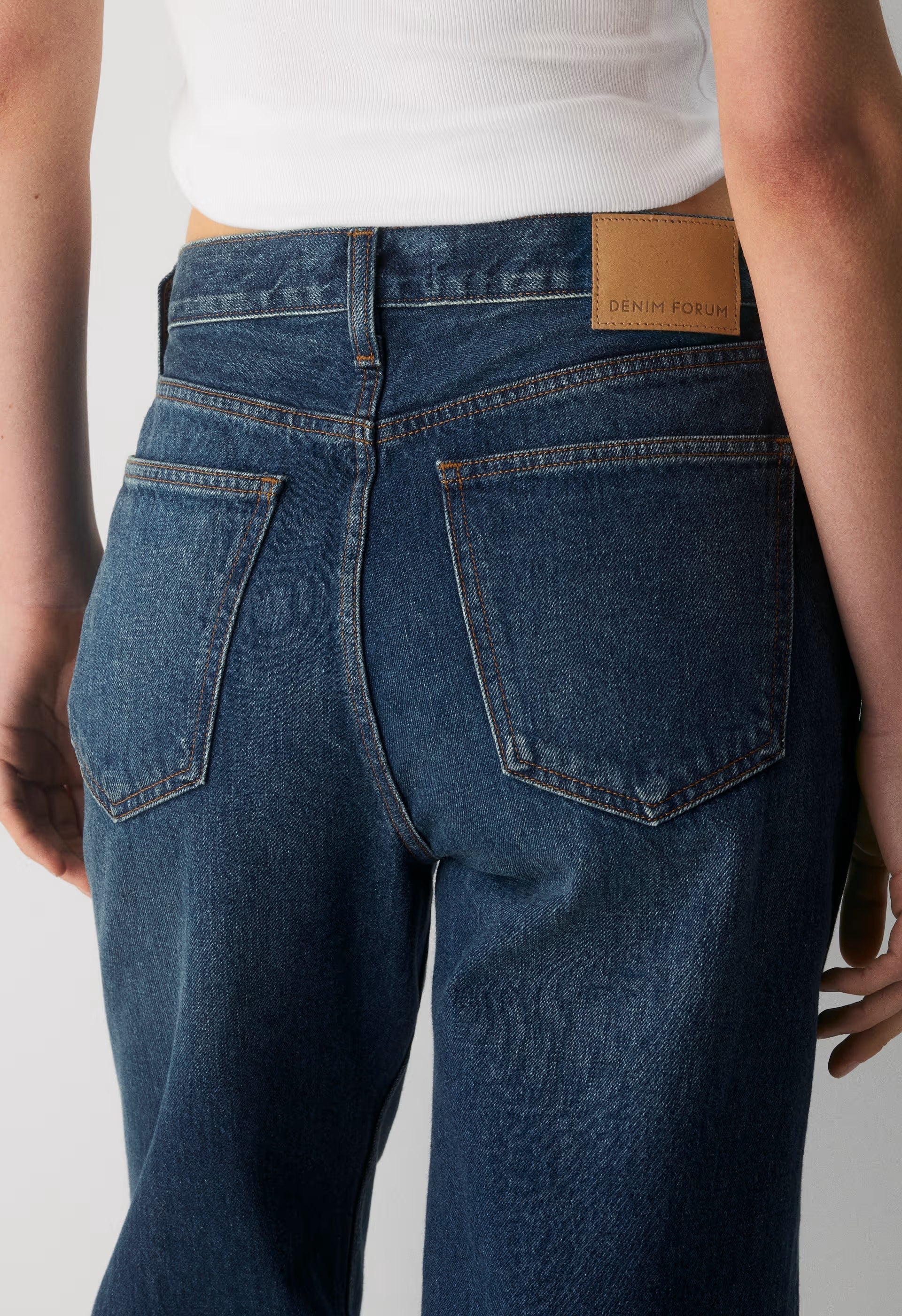 Denim Forum The '90s Iggy Lo-Rise Baggy Jean - BE ABOUT DARK BLEU