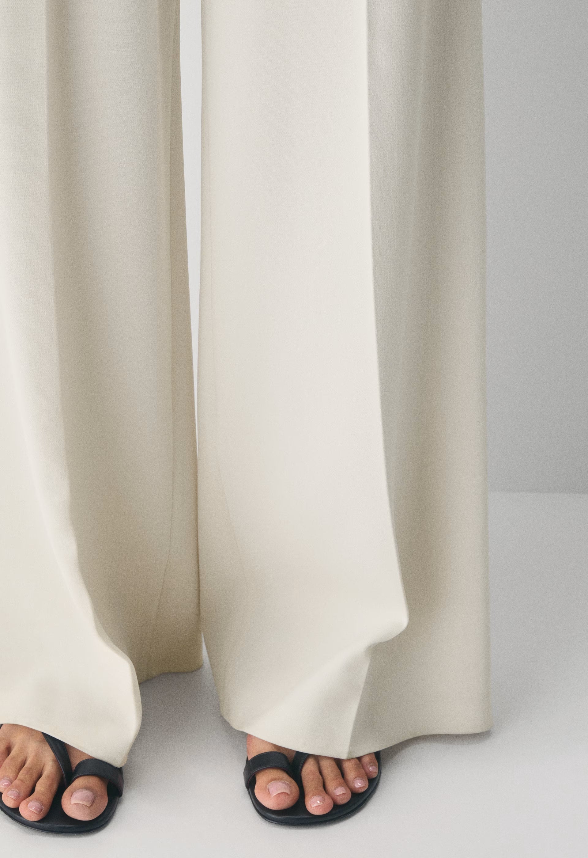 Leeway Pant - Sway Crepe - VINTAGE WHITE