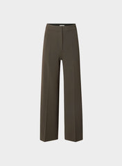 Leeway Pant - Sway Crepe - CACAO NIB BROWN