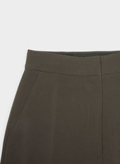 Leeway Pant - Sway Crepe - CACAO NIB BROWN