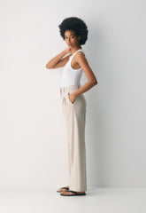 The Effortless Pant™ - Eversential™ Light - HEATHER MATTE PEARL