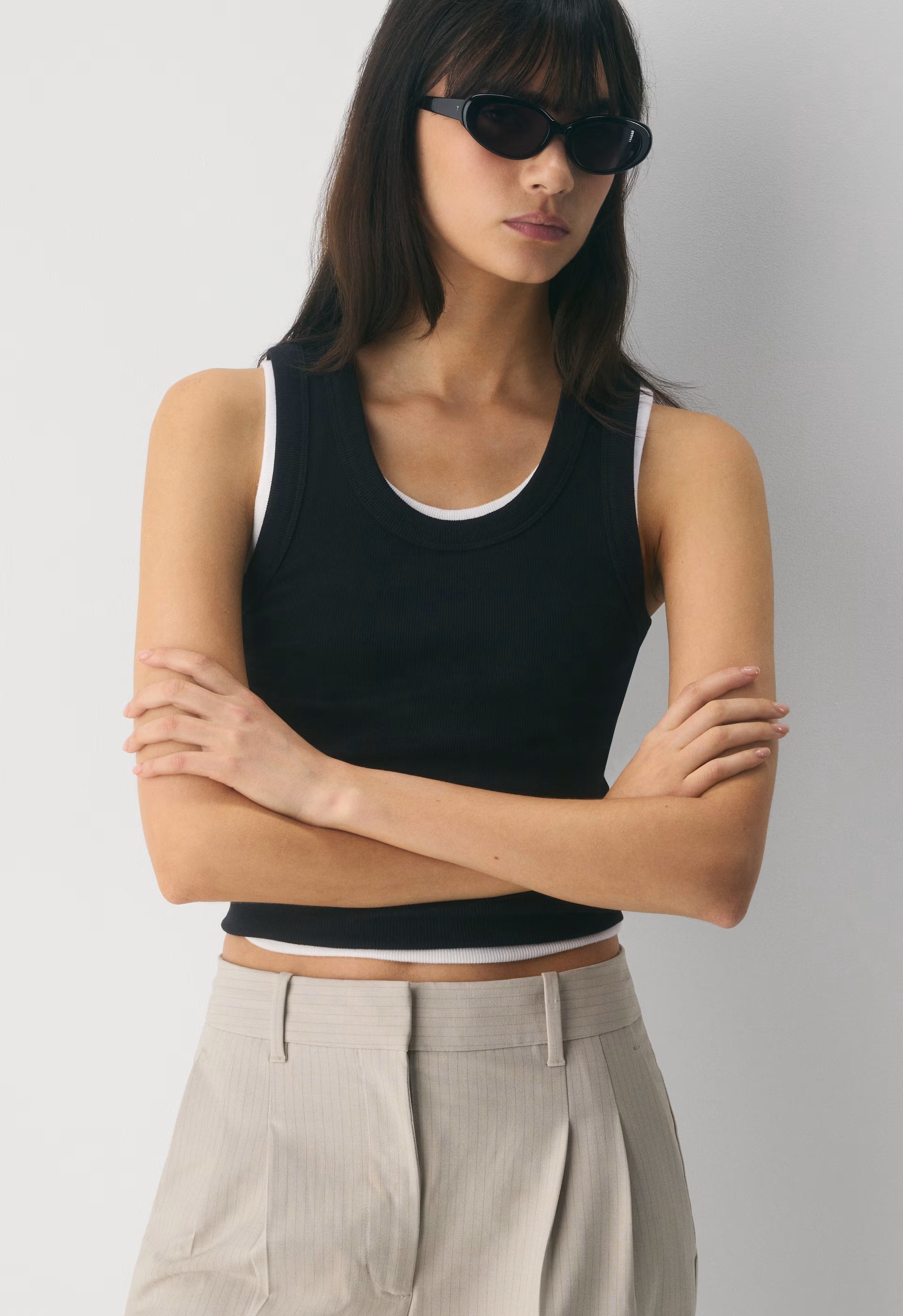 The Effortless Pant™ - Eversential™ Light - HUGH STRIPE MT PRL/GRY