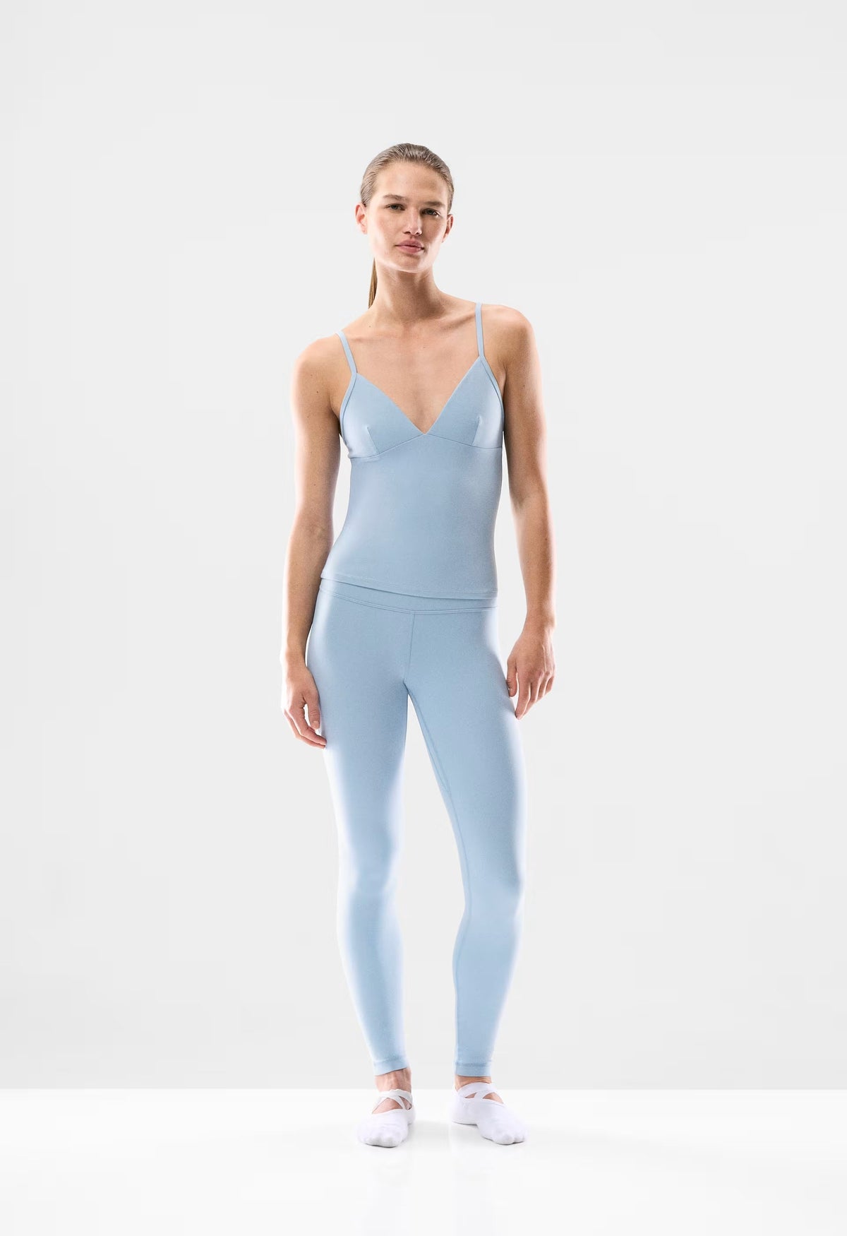 BUTTER Cheeky Hi-Rise 26 Legging - RIPPLE BLUE