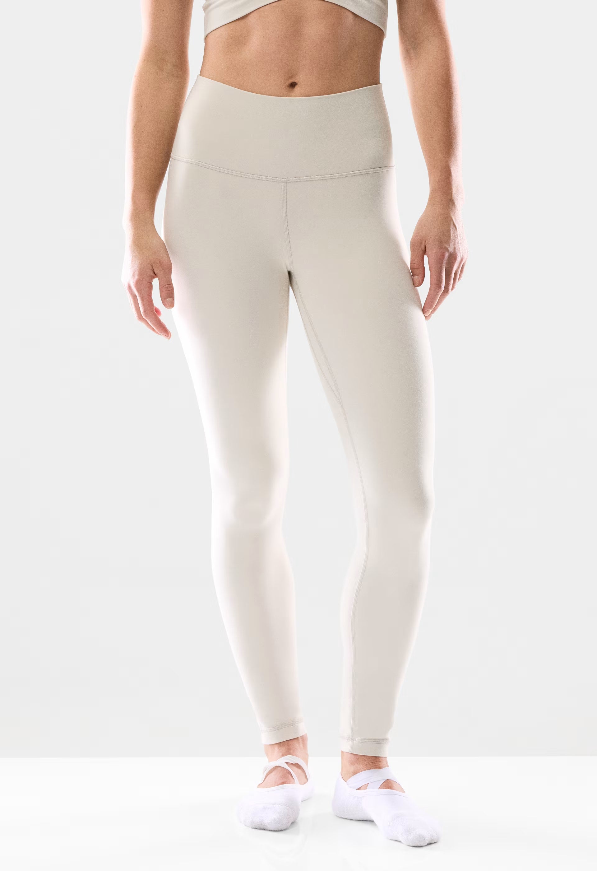 BUTTER Cheeky Hi-Rise 26 Legging - METROPOLIS BEIGE