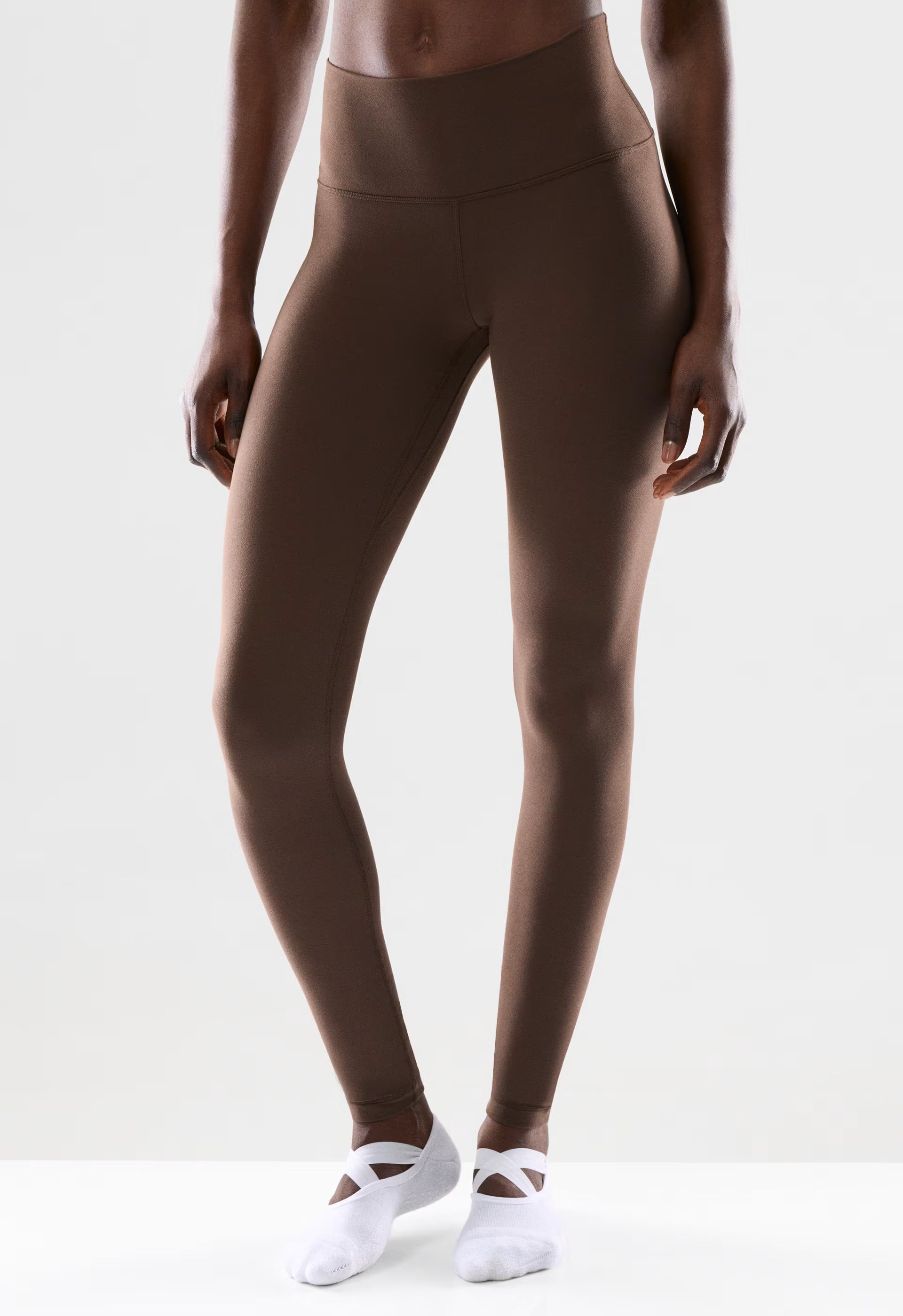 BUTTER Cheeky Hi-Rise 28 Legging - RICH MOCHA BROWN