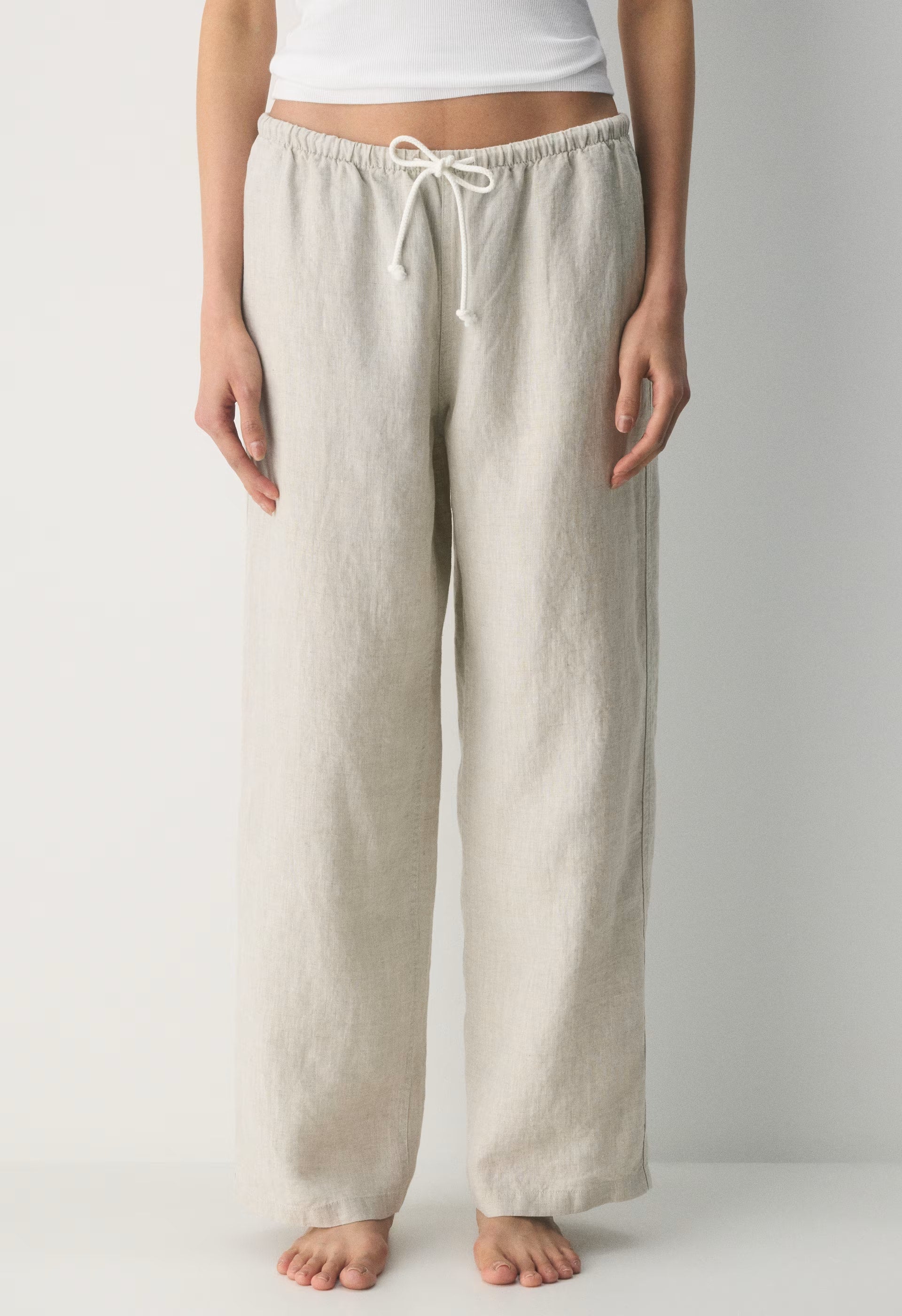 Charleston Linen Pant - UNDYED ECRU