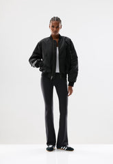 BUTTER Cheeky Hi-Rise Flare 32 Legging - BLACK