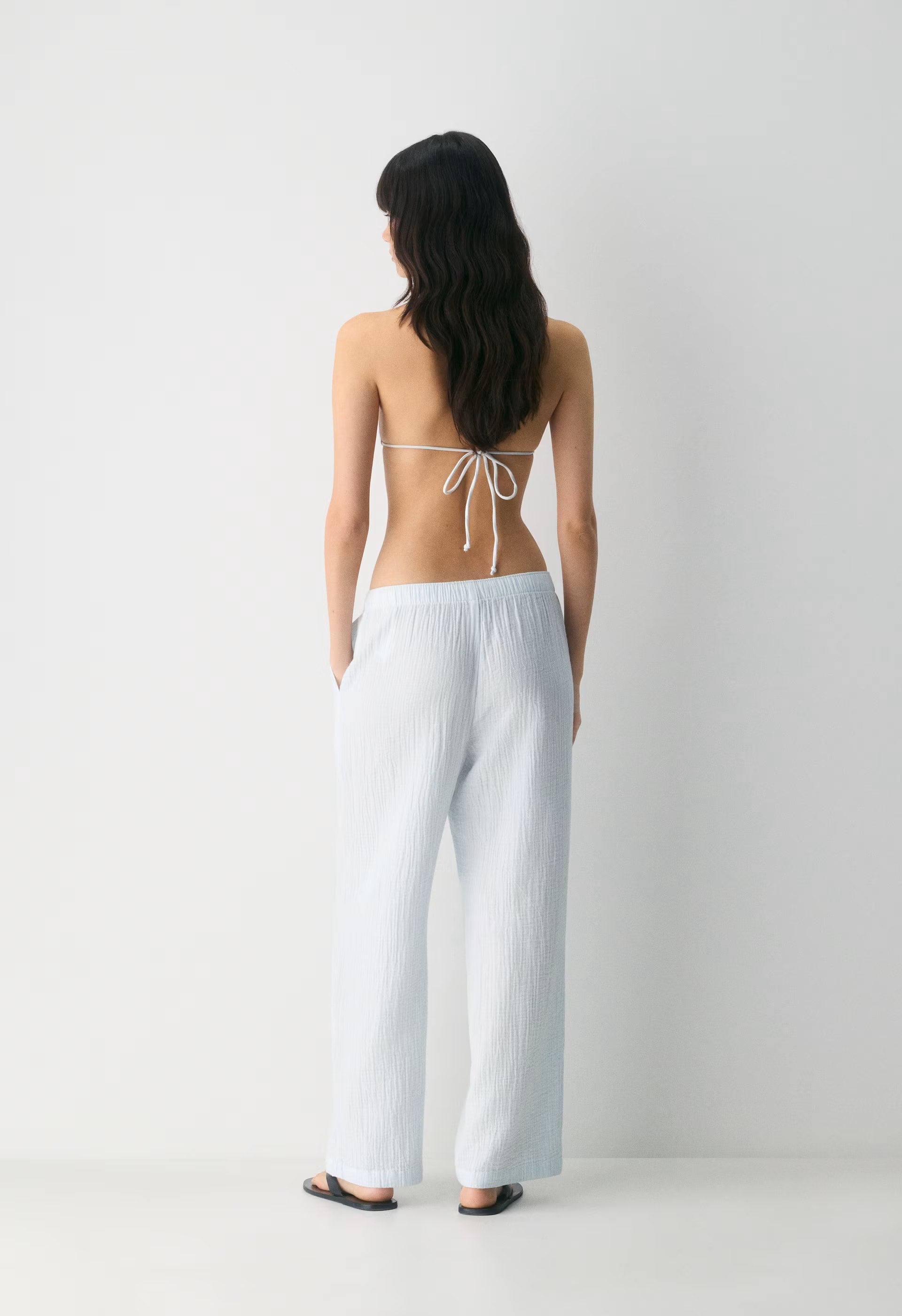 AirPlush Cotton™ Sail Pant - LINSY STRP VILL BL/WH