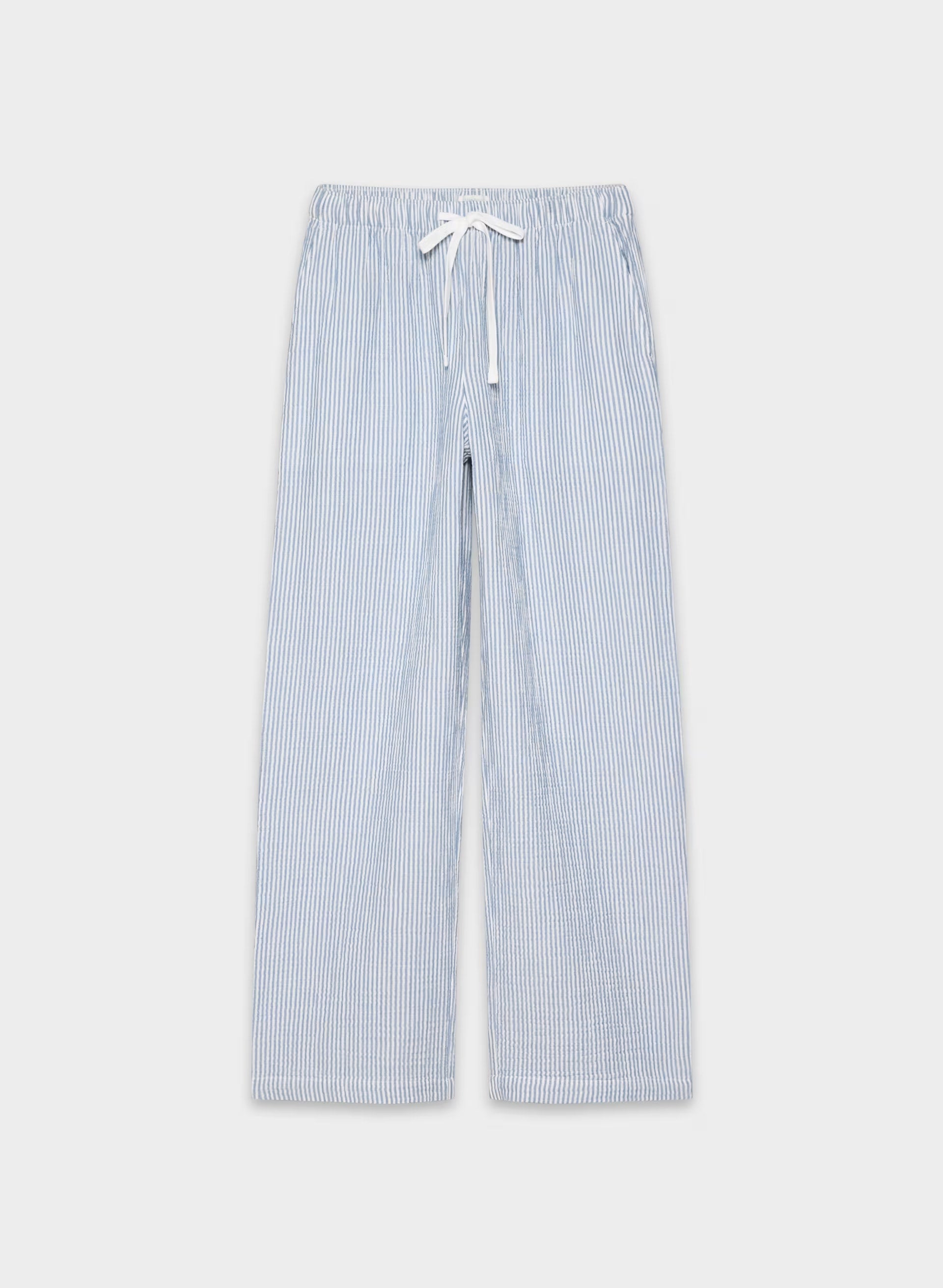 AirPlush Cotton™ Sail Pant - LINSEY STRP FCH BL/WHT