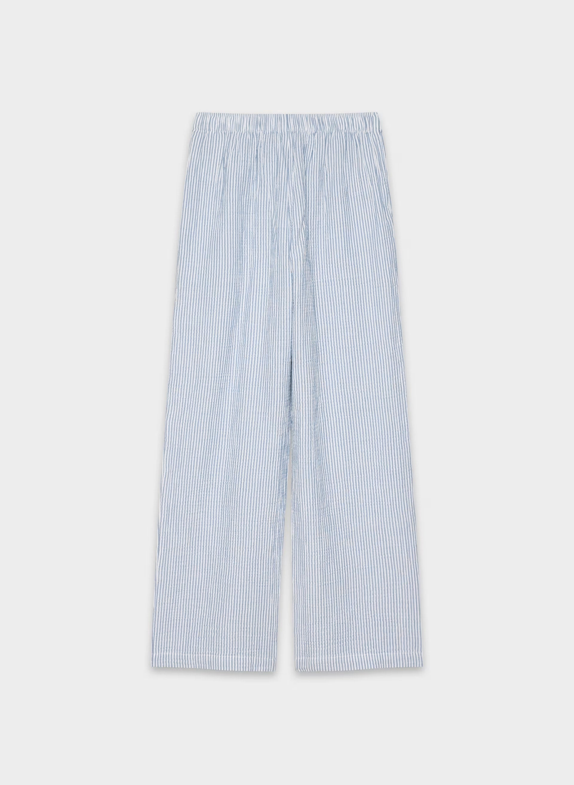 AirPlush Cotton™ Sail Pant - LINSEY STRP FCH BL/WHT