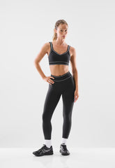 LIFE Tiebreak Hi-Rise 26 Legging - BLACK/WHITE