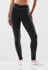 LIFE Tiebreak Hi-Rise 26 Legging - BLACK/WHITE