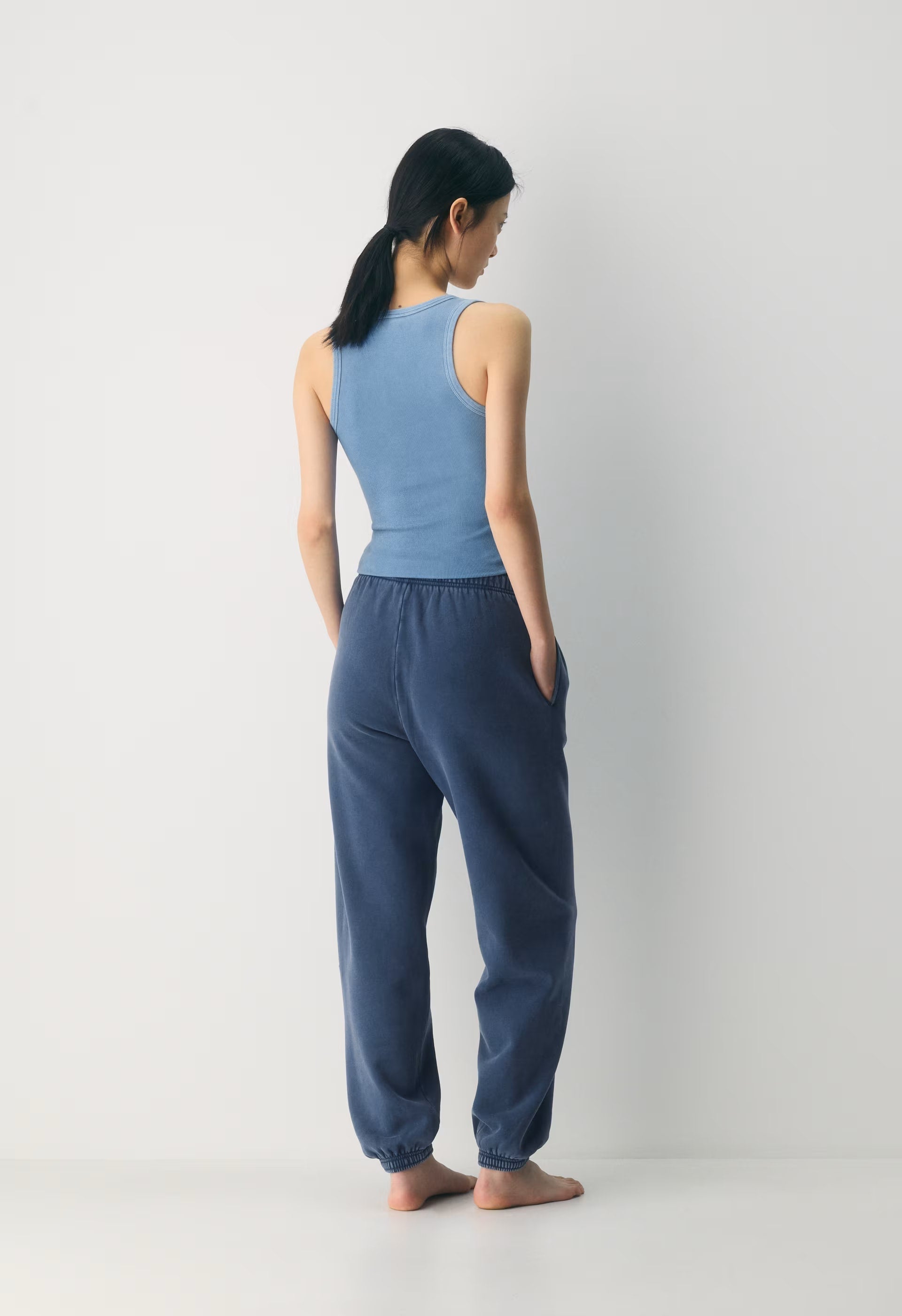 Cozy Sweatfleece Mega Jogger - NO-STRESS MEDIUM BLUE