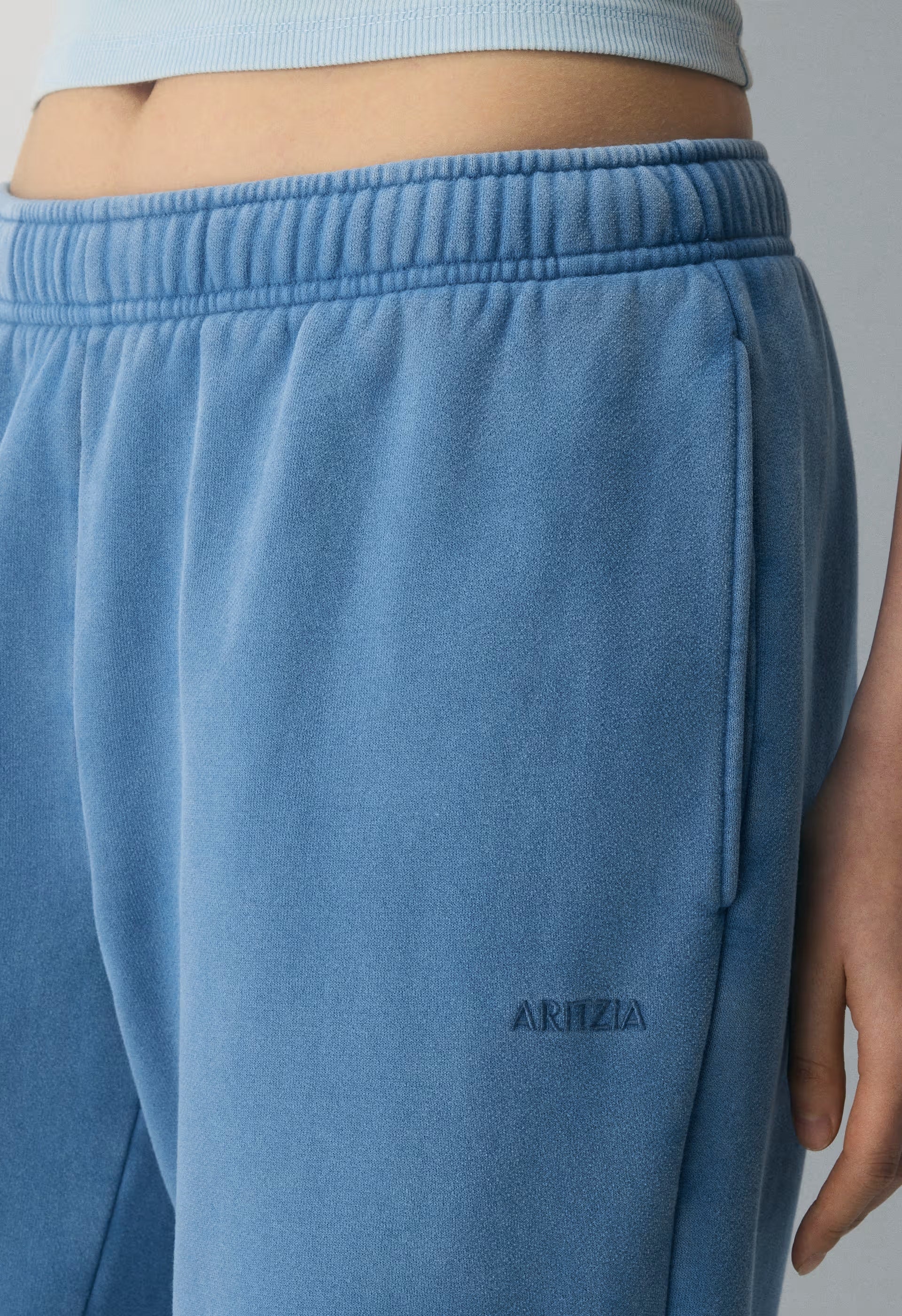 Cozy Sweatfleece Mega Straight™ Sweatpant - NO-STRESS LIGHT BLUE