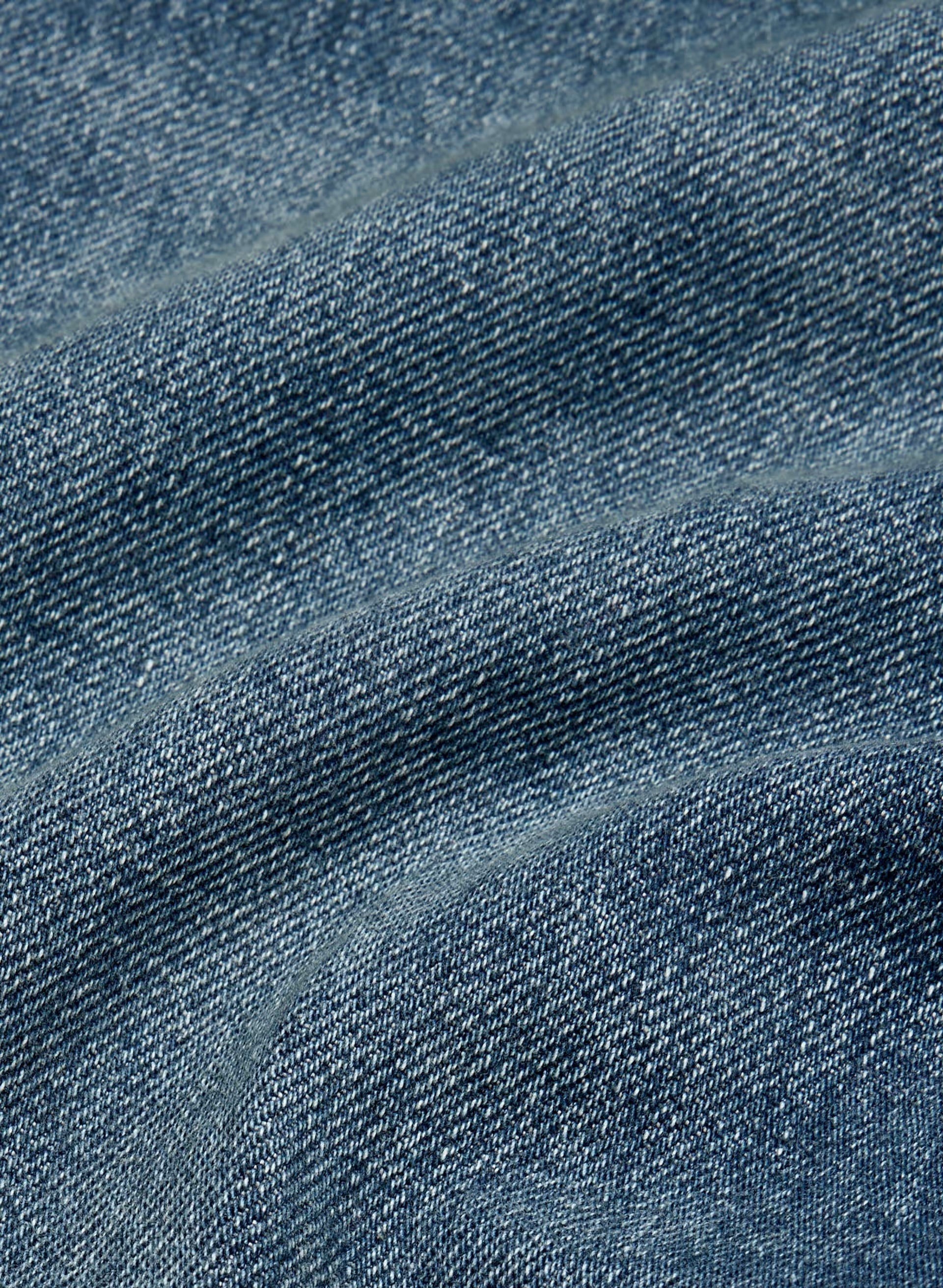 Denim Forum The Farrah Lo-Rise Wide Jean - BE ABOUT DARK BLEU