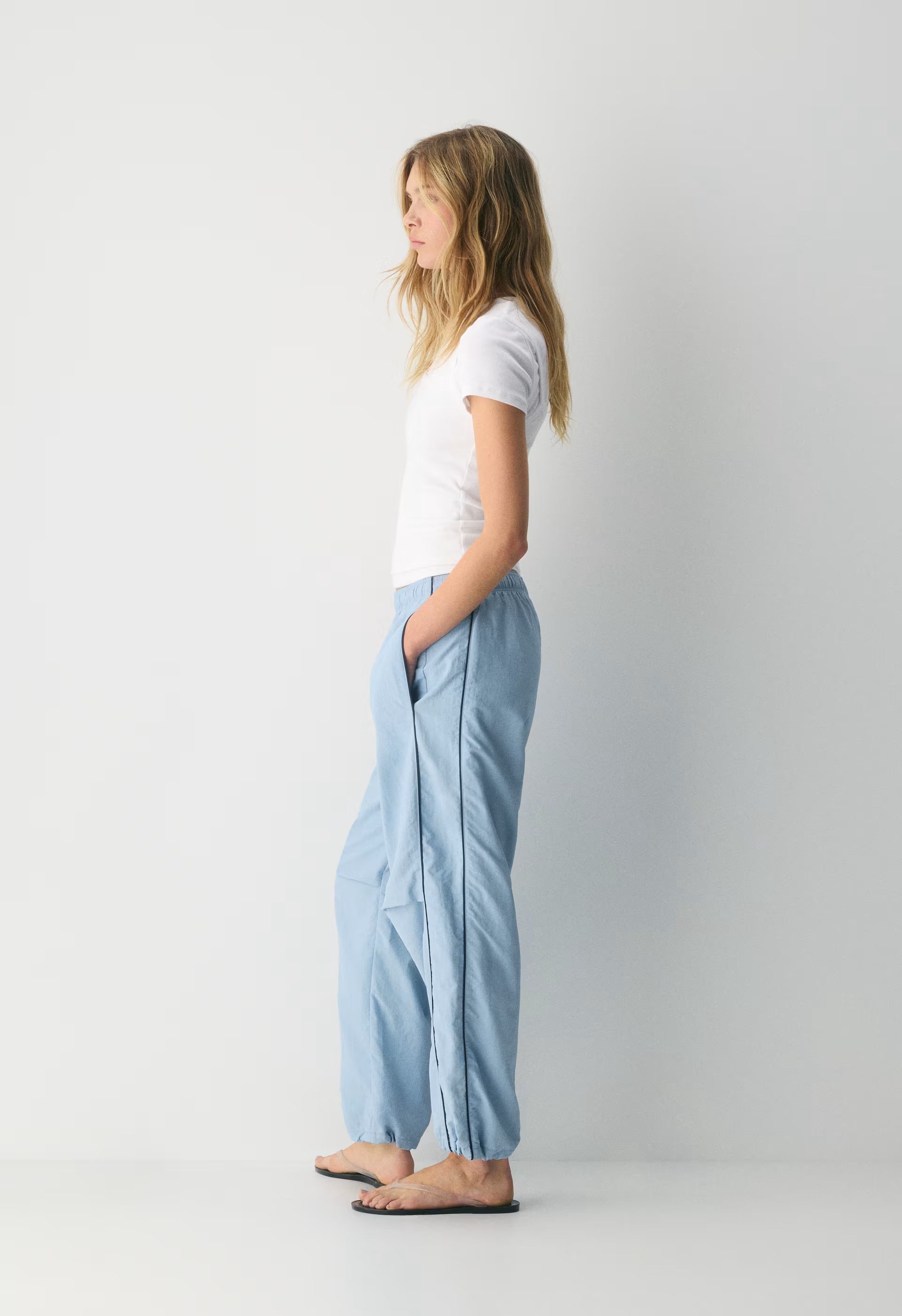 Mercer Track Pant - RIPPLE BLUE/ADMIRAL