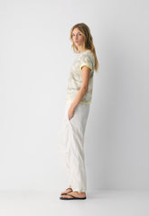 Mercer Track Pant - OAK/WHITE