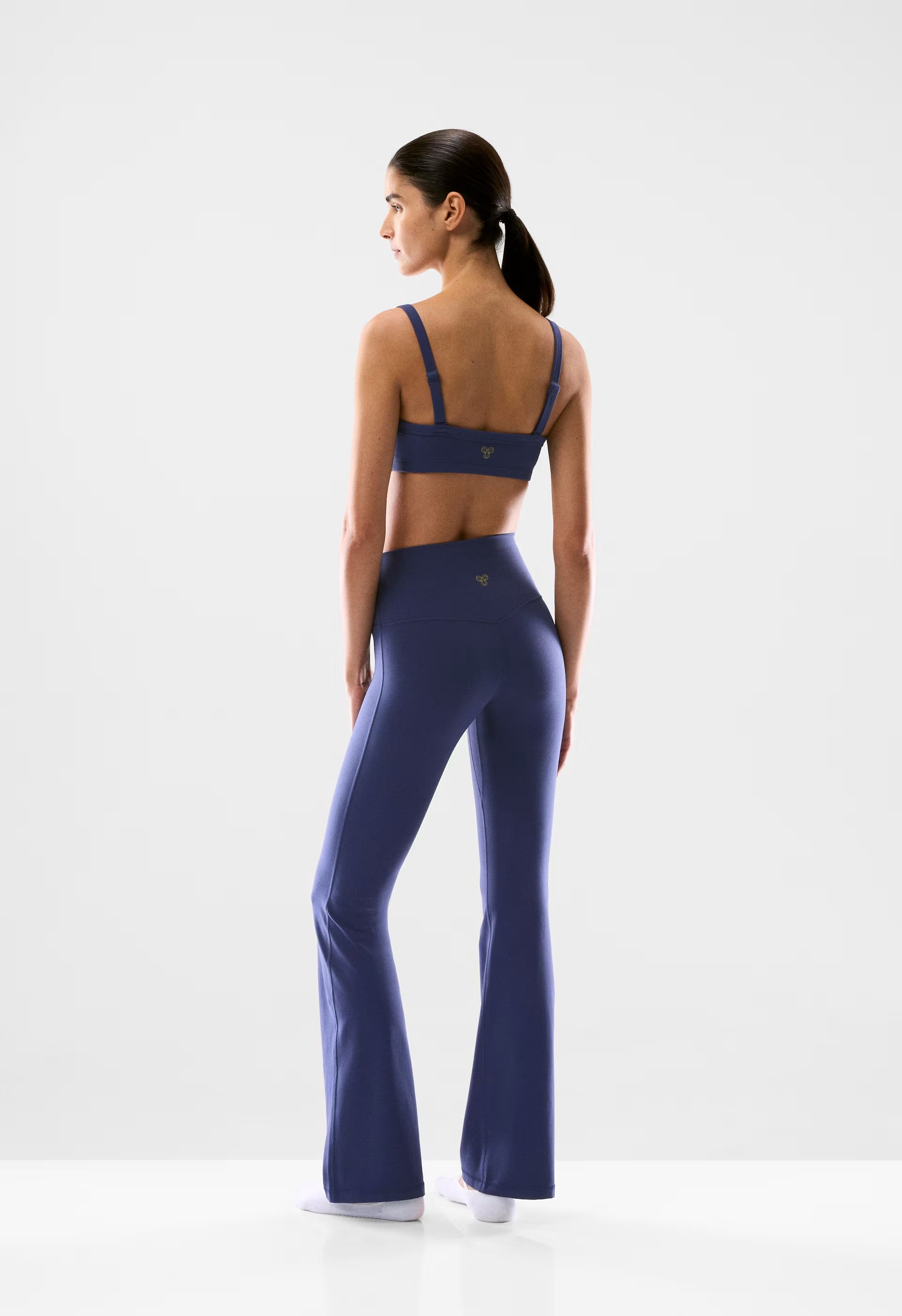 BUTTER Cheeky Infinite Hi Flare 32 Legging - HARBOUR NAVY