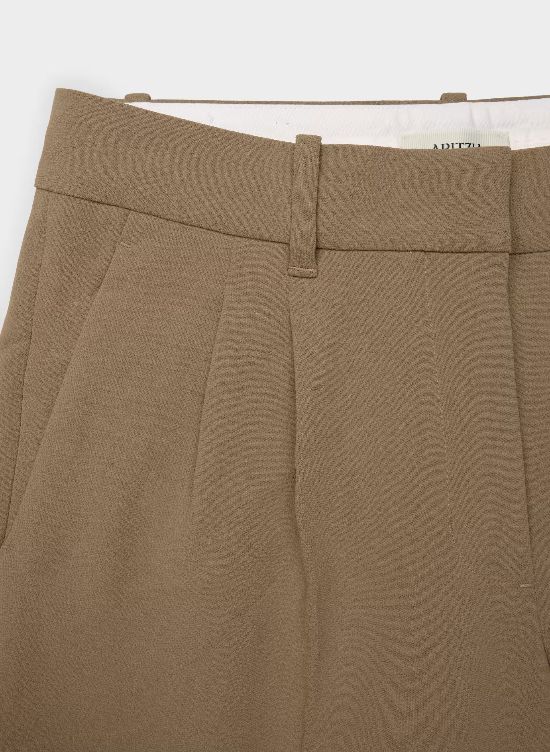 The Effortless Pant™ Lo-Rise - Crepette™ - FOLIO TAUPE