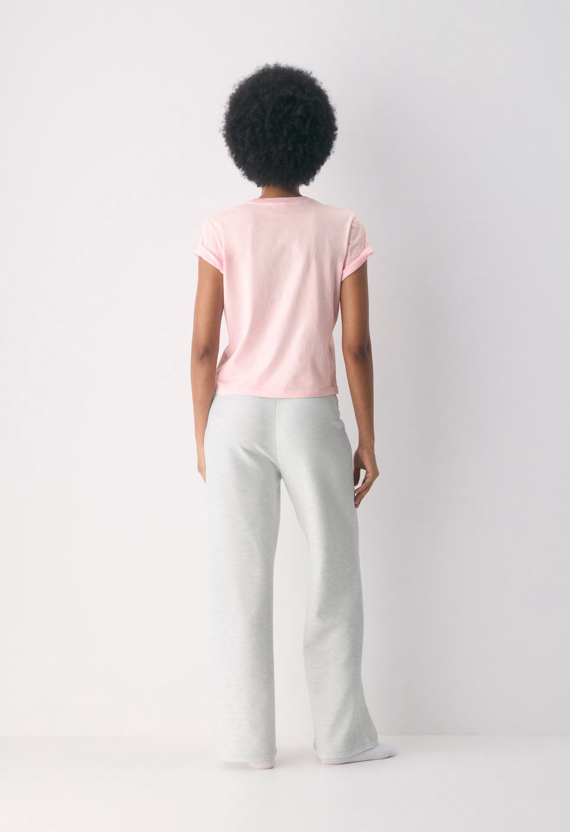 Wafflex Attune Pant - HEATHER CLOUD WHITE
