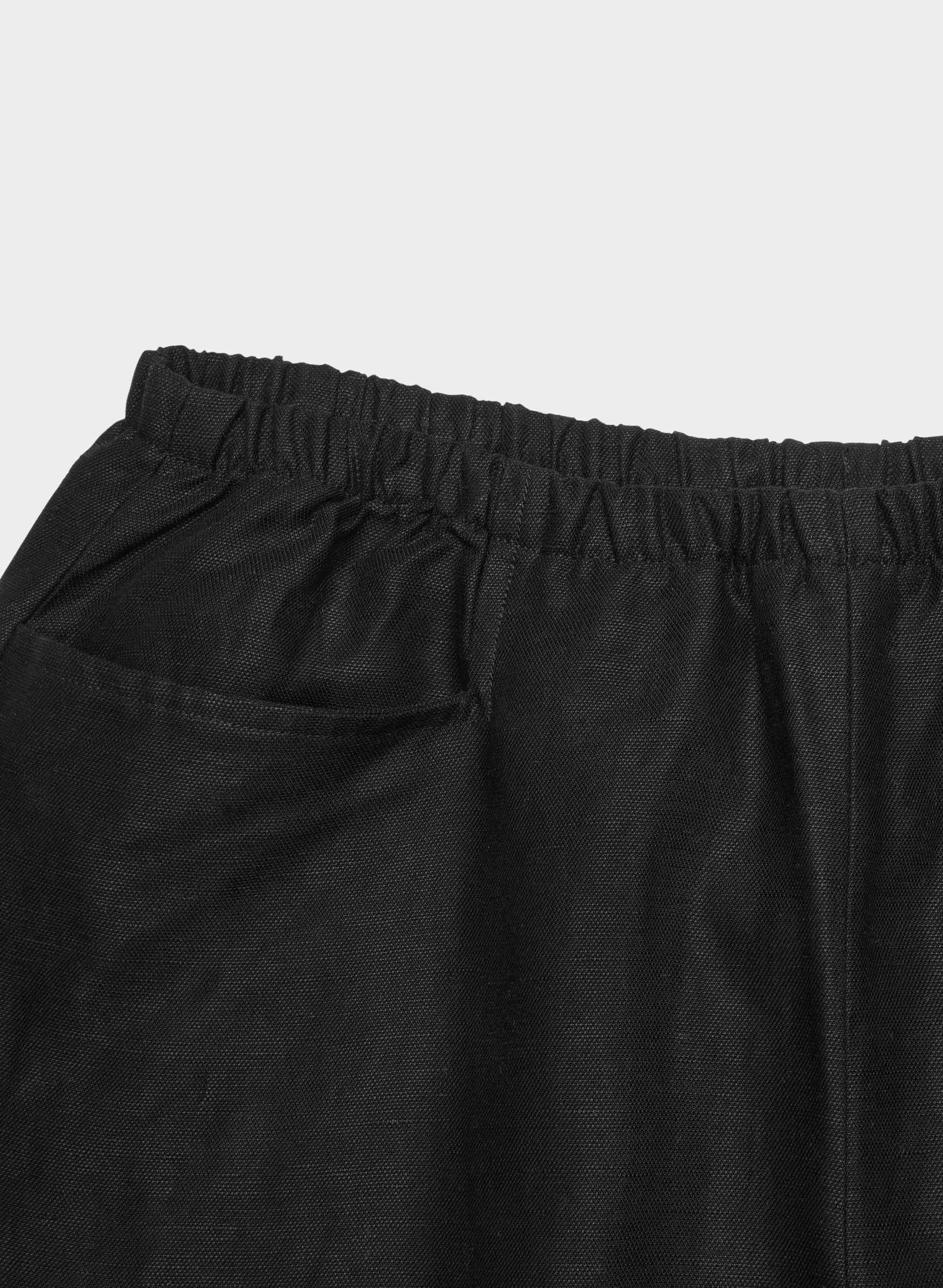 Narrative Barrel Pant - CruiseLinen™ - BLACK