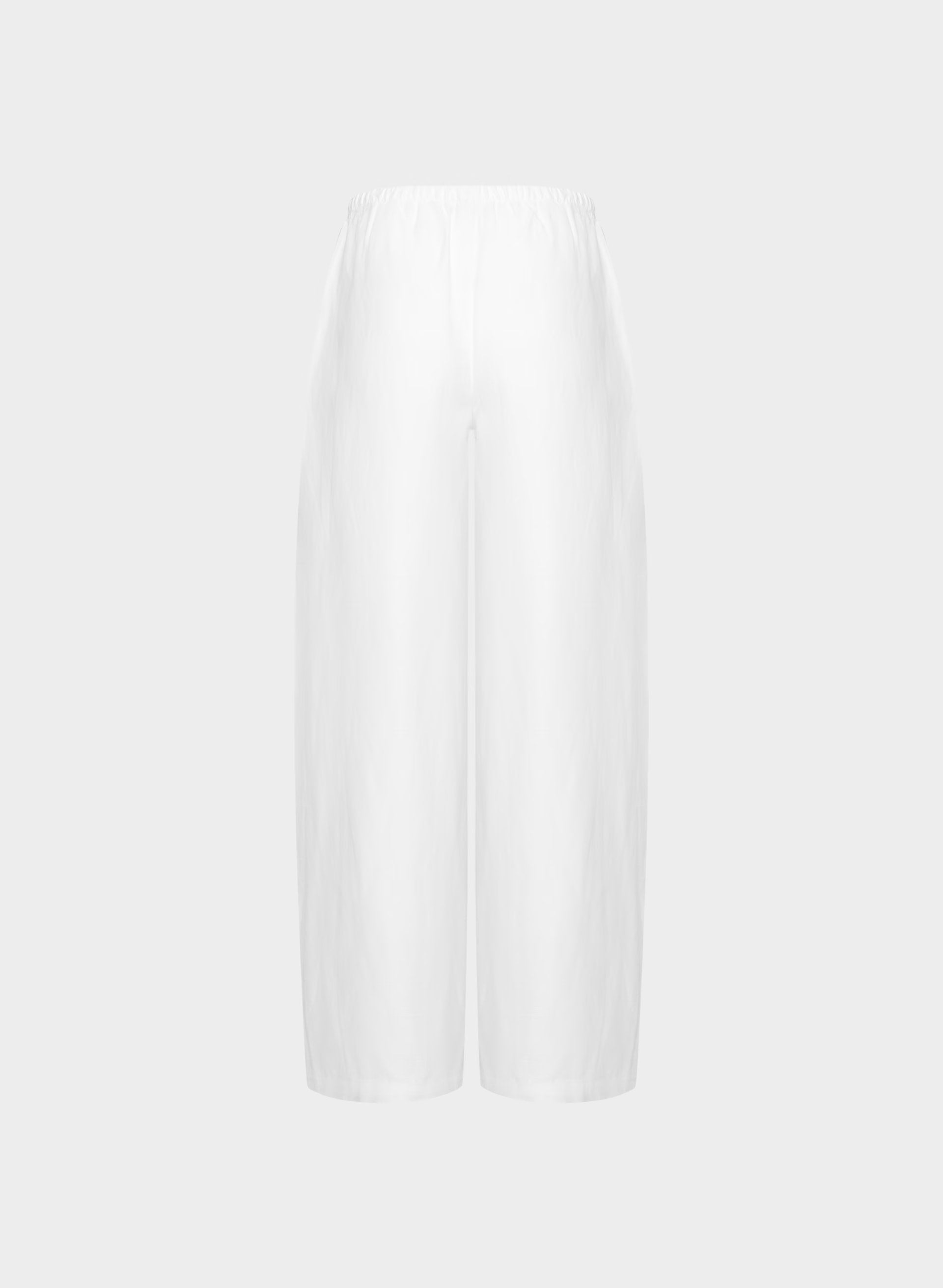 Narrative Barrel Pant - CruiseLinen™ - WHITE