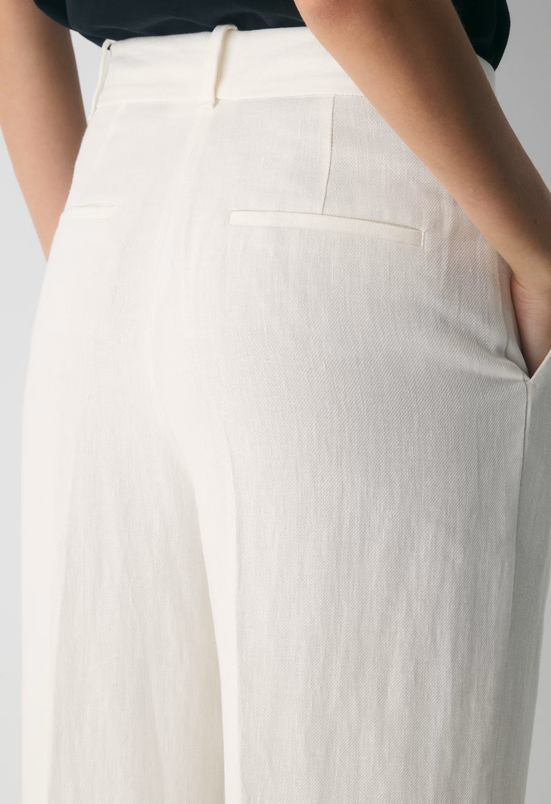 The Effortless Pant™ - PowerLinen™ - BLACK
