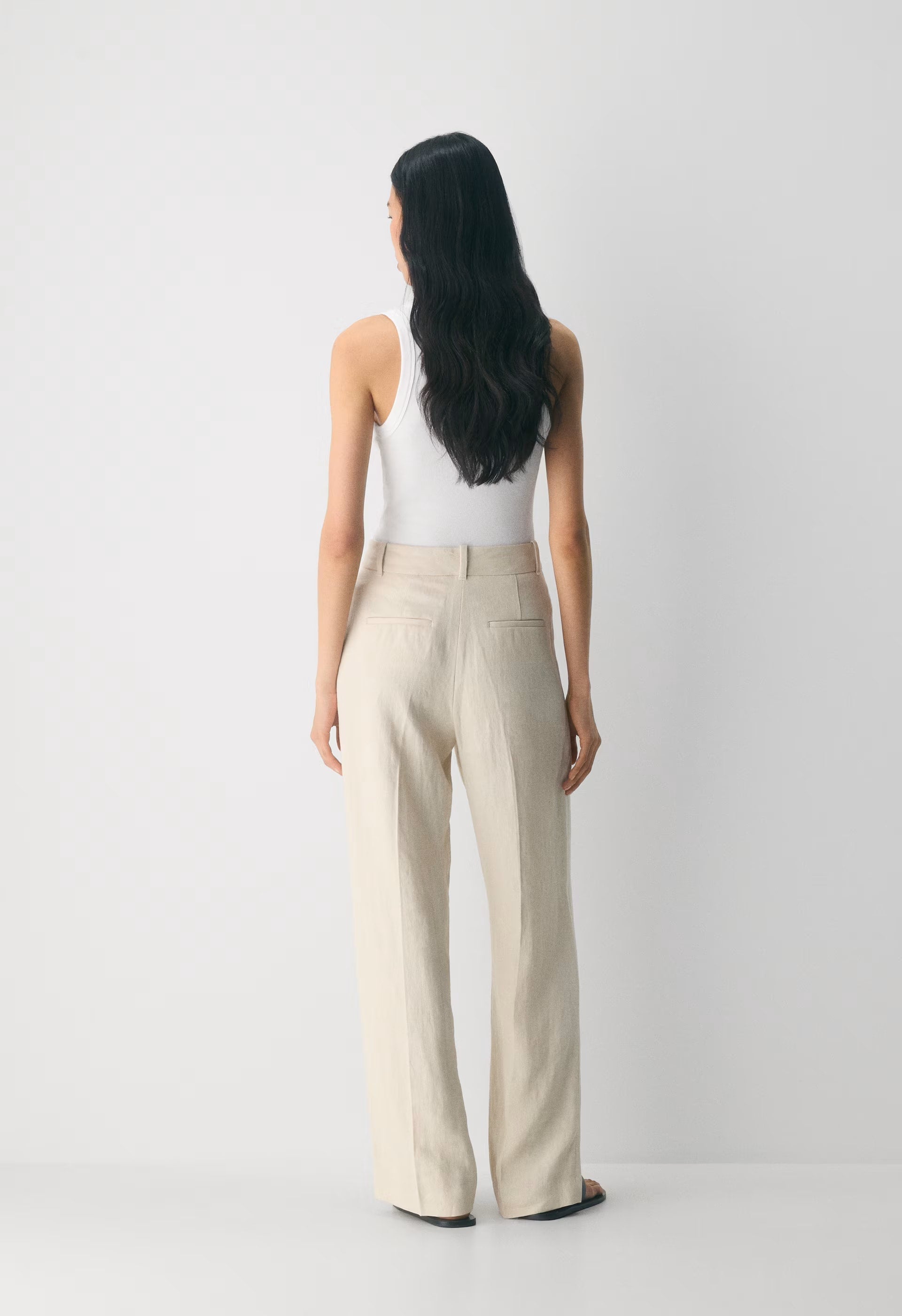 The Effortless Pant™ - PowerLinen™ - COOL BEIGE