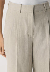 The Effortless Pant™ - PowerLinen™ - UNDYED DARK ECRU