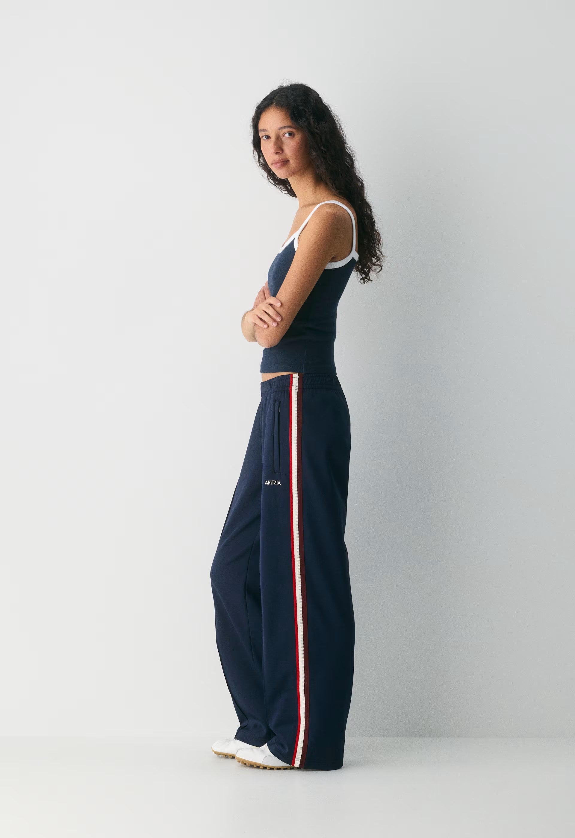 Defender Track Pant - RIPPLE BLUE/MULTI
