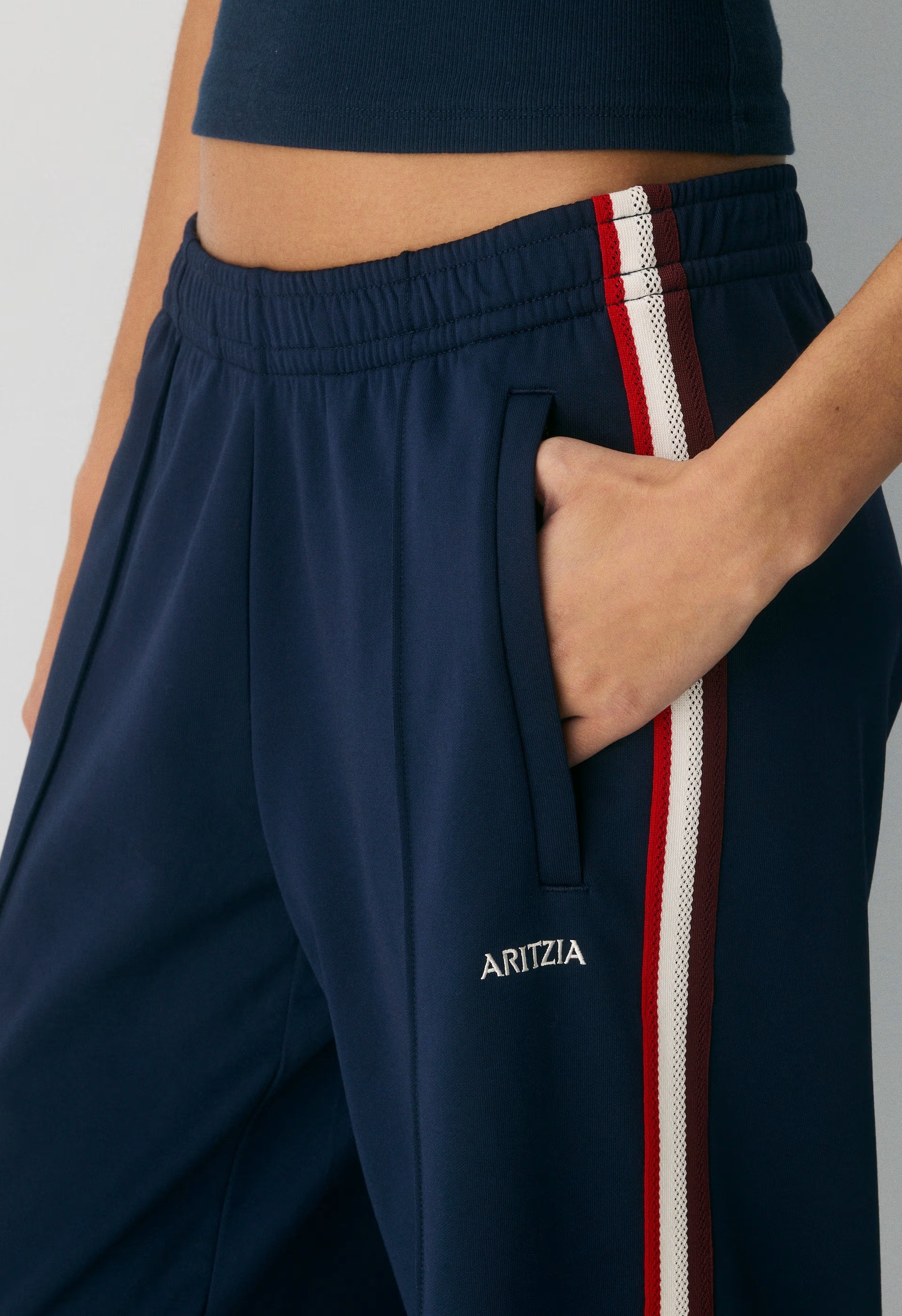 Defender Track Pant - FLASHING RED/MULTI