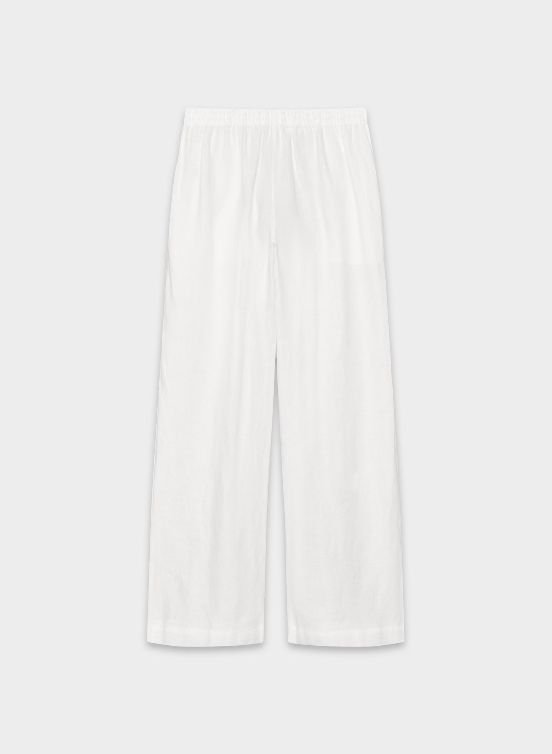Sail Linen Pant - WHITE