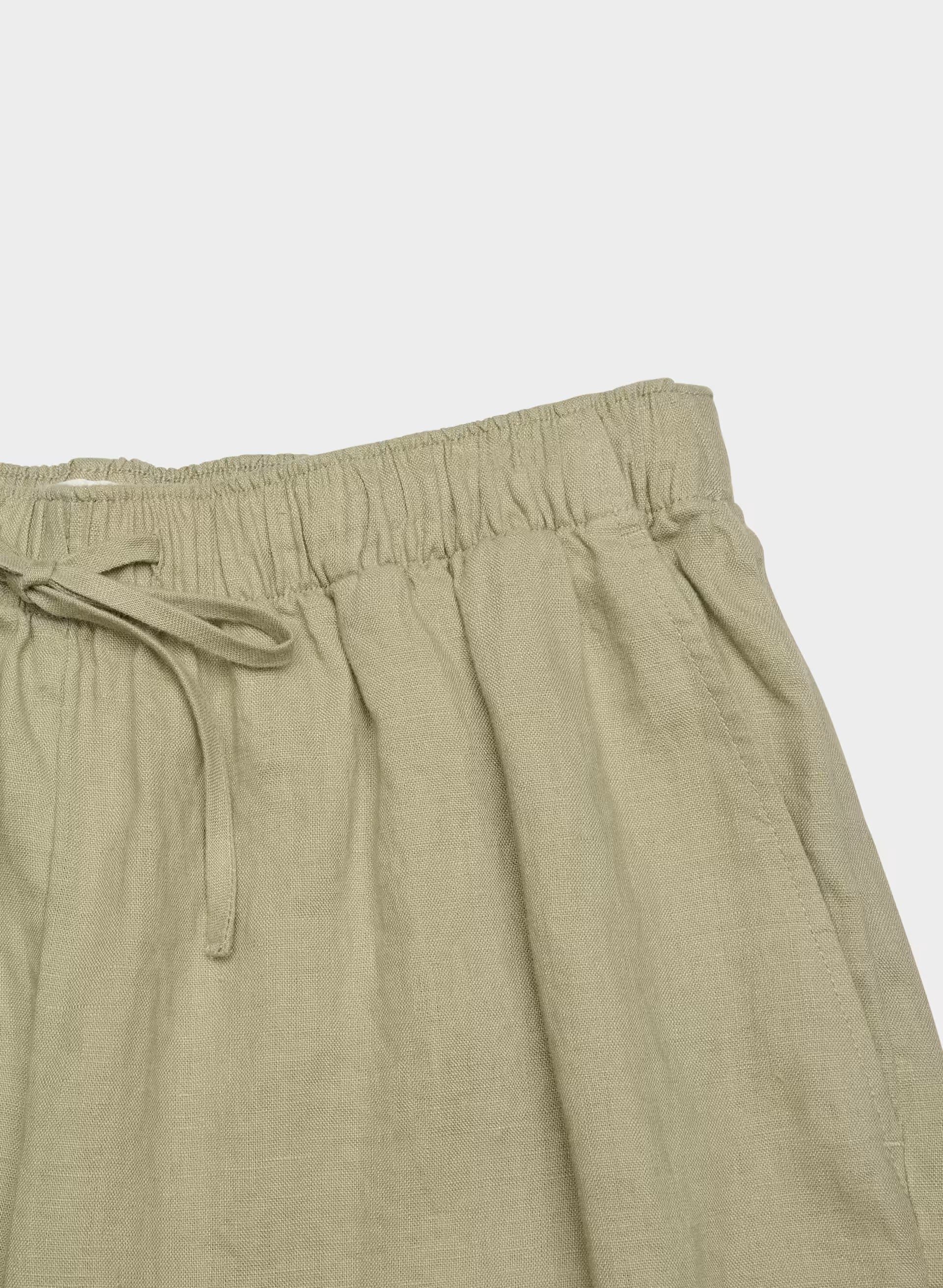 Sail Linen Pant - MARTINI OLIVE