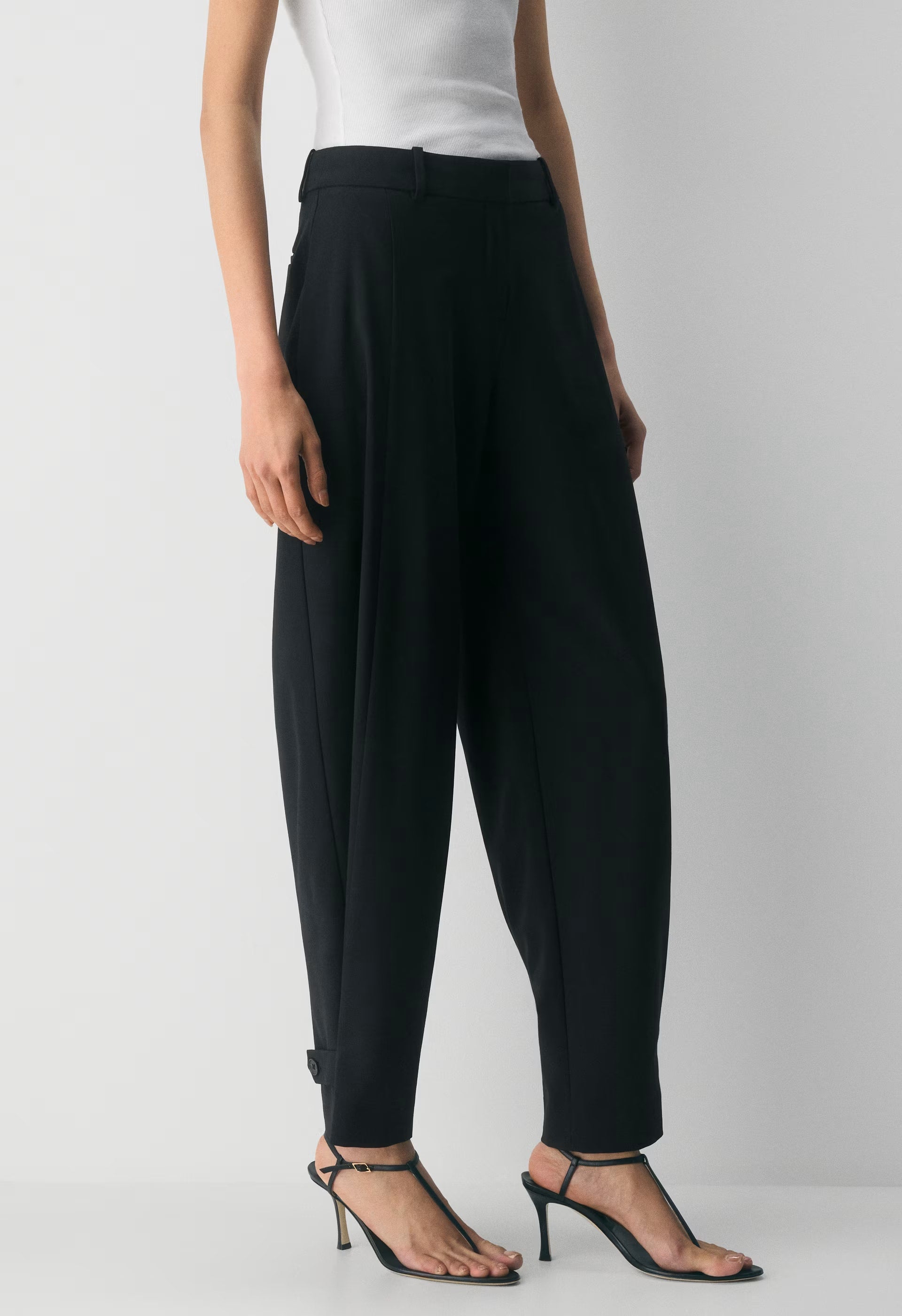 Chamber Wool Pant - BLACK